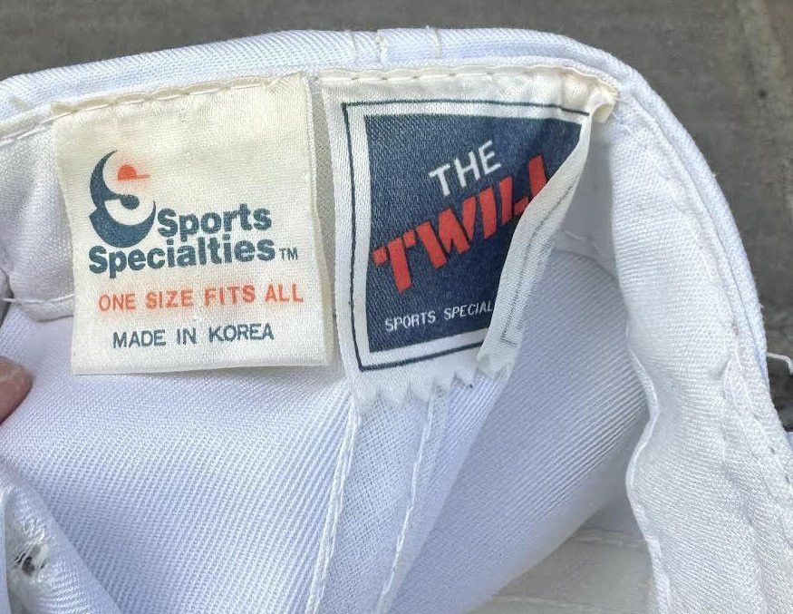 Vintage Vintage Sports Specialties Detroit Tigers White Snapback Size ONE SIZE - 4 Thumbnail