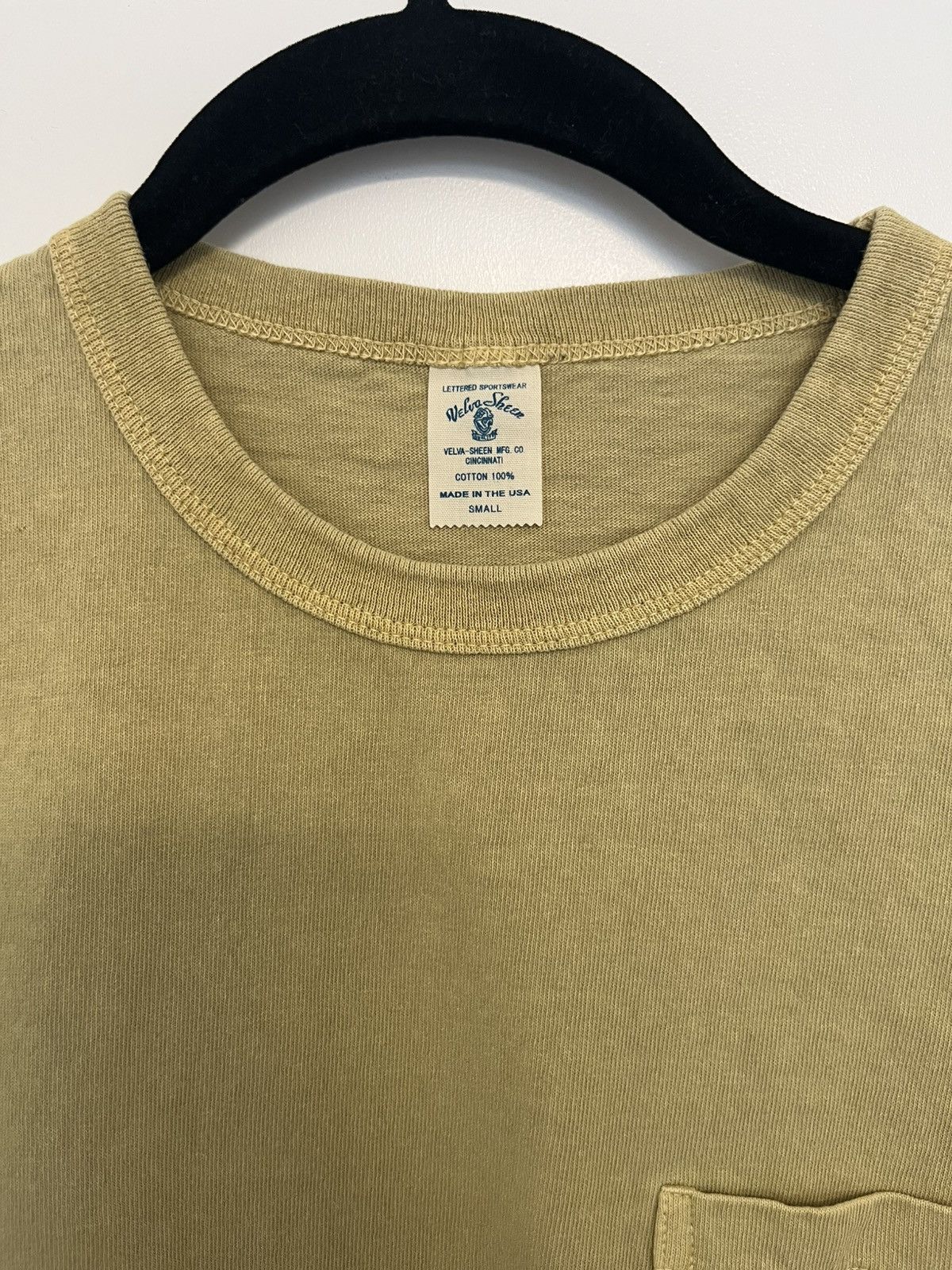 Velva Sheen Short Sleeve Pocket Tee Pigment Size US L / EU 52-54 / 3 - 2 Thumbnail