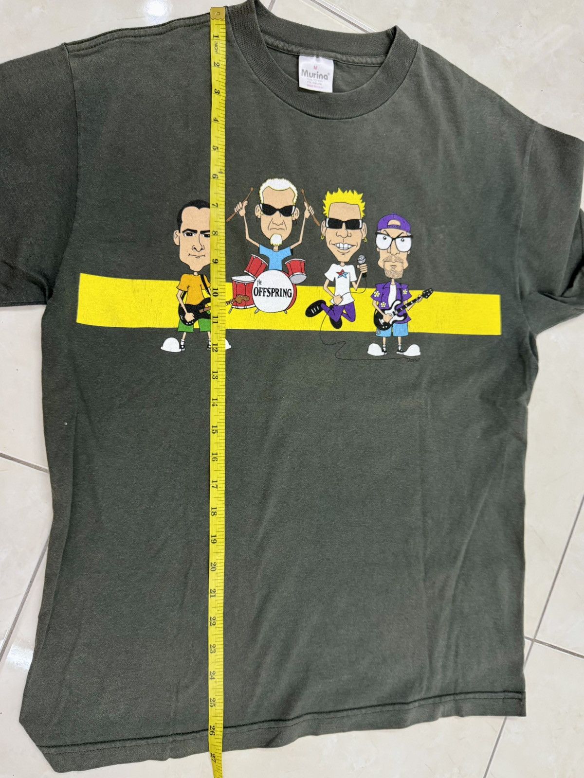 Other Vintage 90s The Offspring Cartoon Tshirt Size US M / EU 48-50 / 2 - 5 Thumbnail