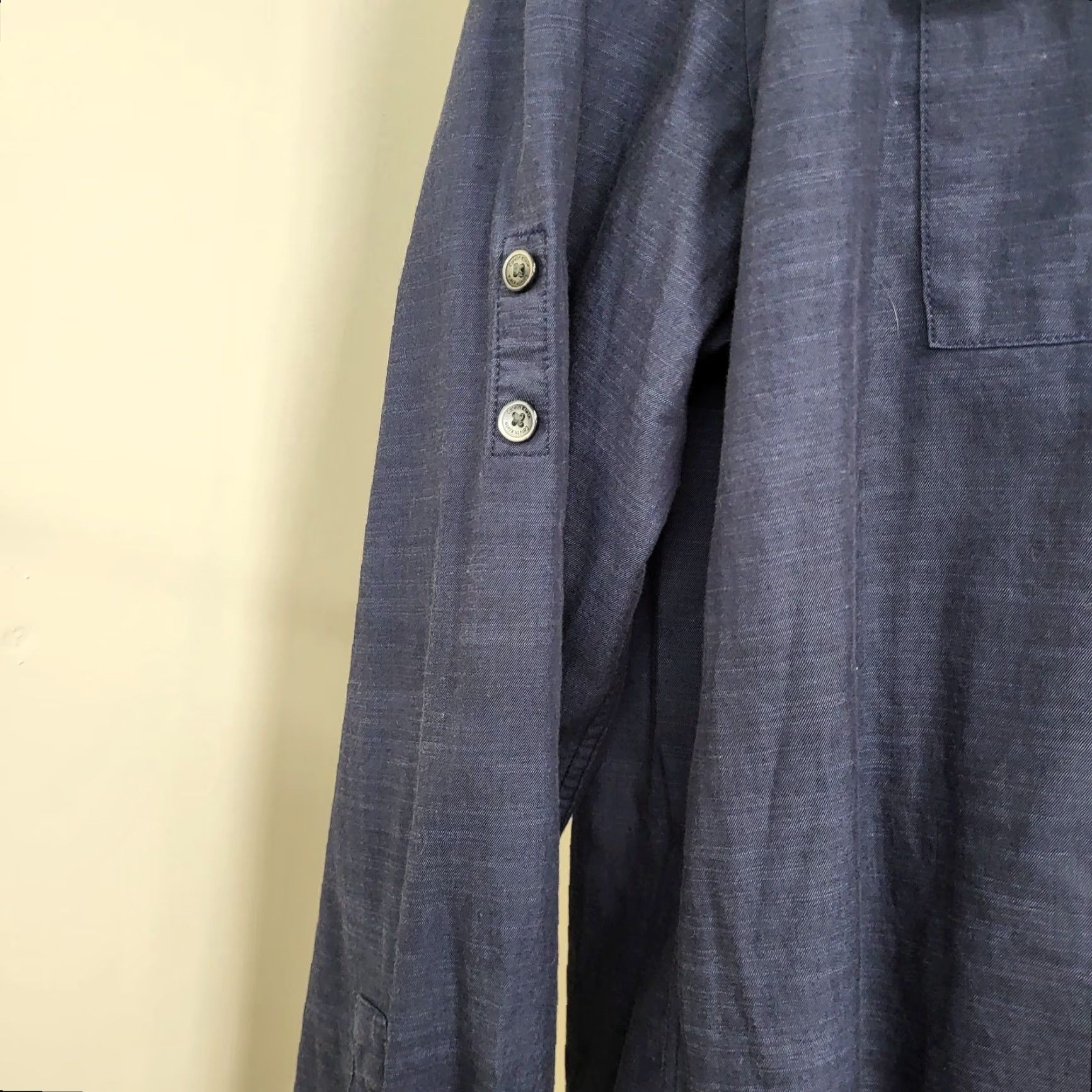 Calvin Klein Calvin Klein Shirt Men’s XL/TG Blue Slim Fit Two Front Pocket Button-Down 90s City Classic Designer Size US XL / EU 56 / 4 - 7 Thumbnail