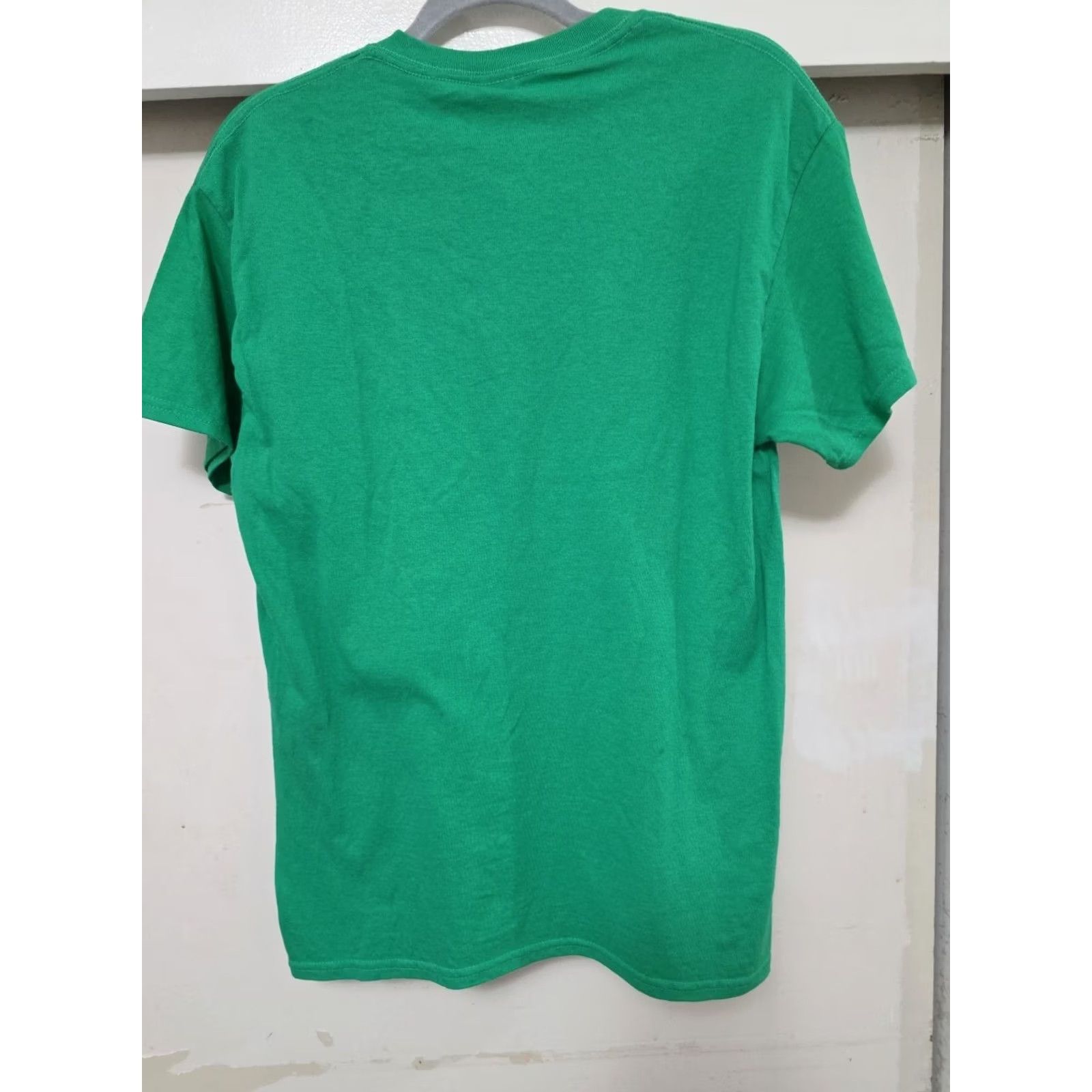 Gildan VINTAGE Wisconsin Badgers Bucky's My Lucky Charm Mascot Irish Green Short Sleeve T-Shirt Mens Medium Size US M / EU 48-50 / 2 - 5 Thumbnail