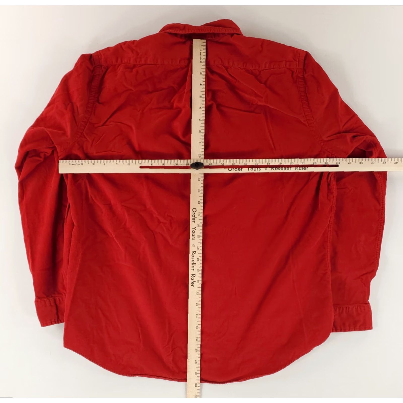 Polo Ralph Lauren Polo Ralph Lauren Shirt Button Down Corduroy Red Long Sleeve Mens XL Size US XL / EU 56 / 4 - 7 Thumbnail