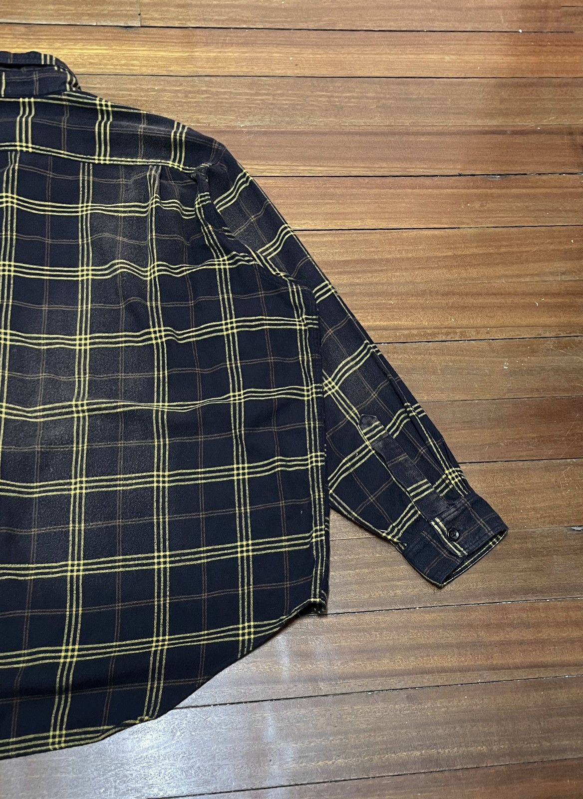 Beams Plus × Sugar Cane × Toyo Enterprises Very Rare Vintage Sugar Cane Beams Checked Baggy Shirt 2000s Size US M / EU 48-50 / 2 - 7 Thumbnail