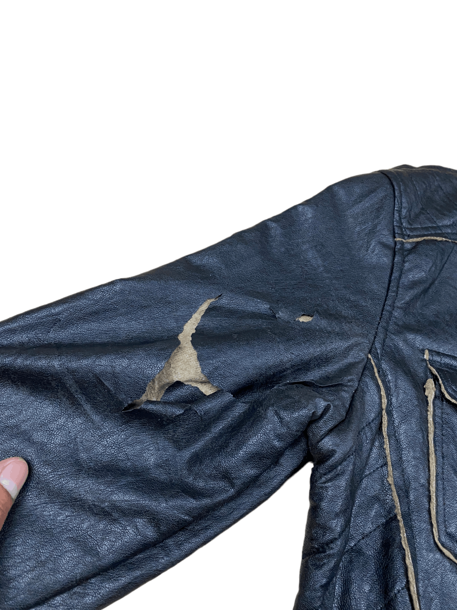 Vintage Vintage Leather Jacket Soft Skin Size US L / EU 52-54 / 3 - 6 Thumbnail