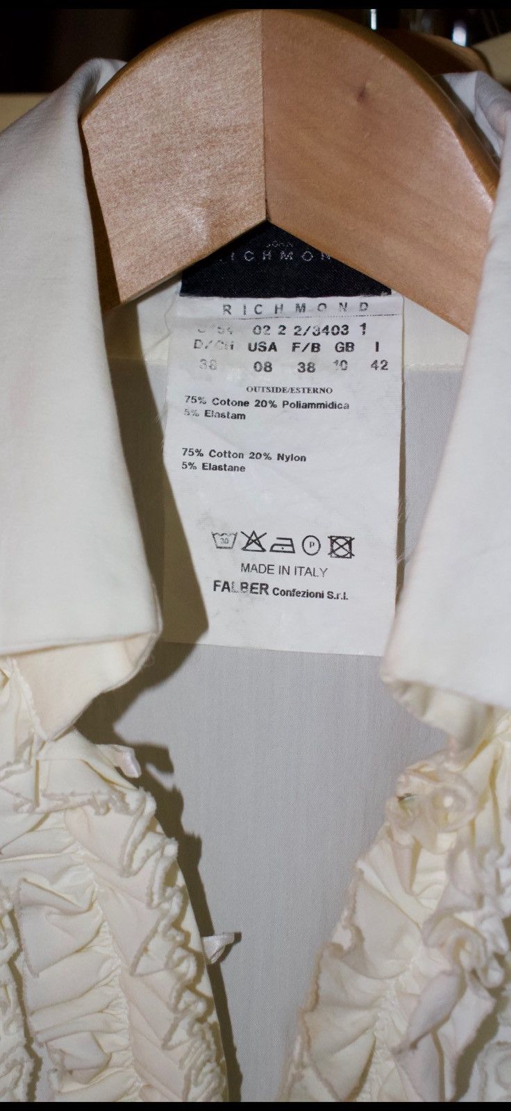 John Richmond 90’s John Richmond Napoleon Shirt Size M / US 6-8 / IT 42-44 - 11 Thumbnail