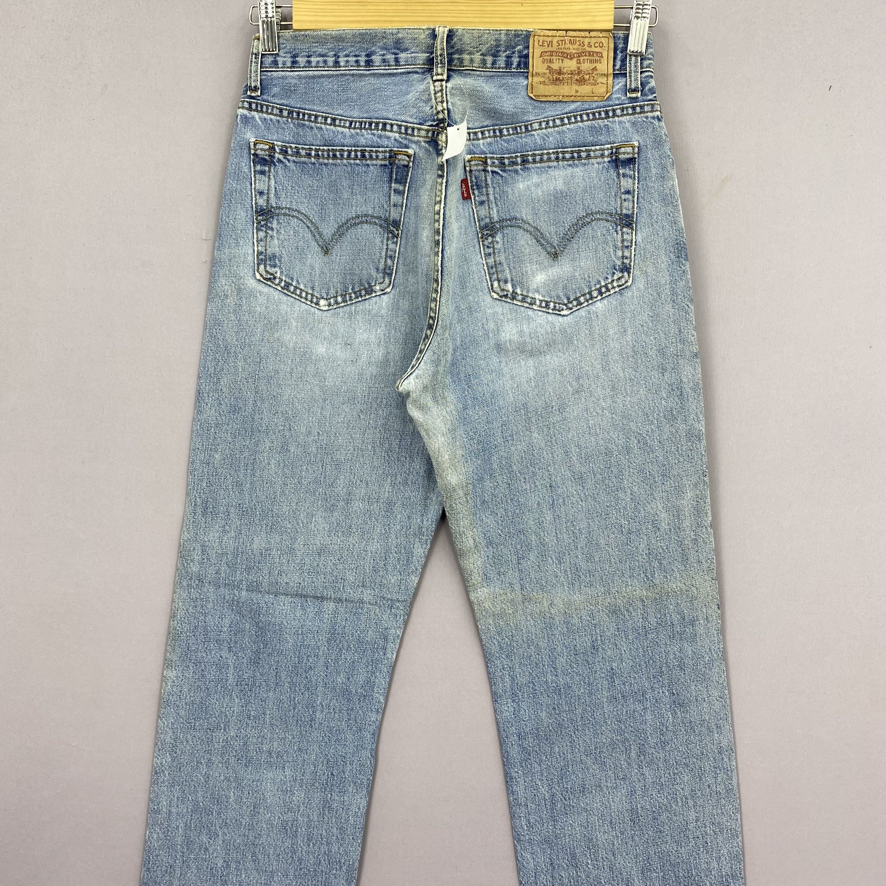 Levi's Vintage Distressed Light Wash Levis Jeans Denim BS47155 Size 28" / US 6 / IT 42 - 4 Thumbnail