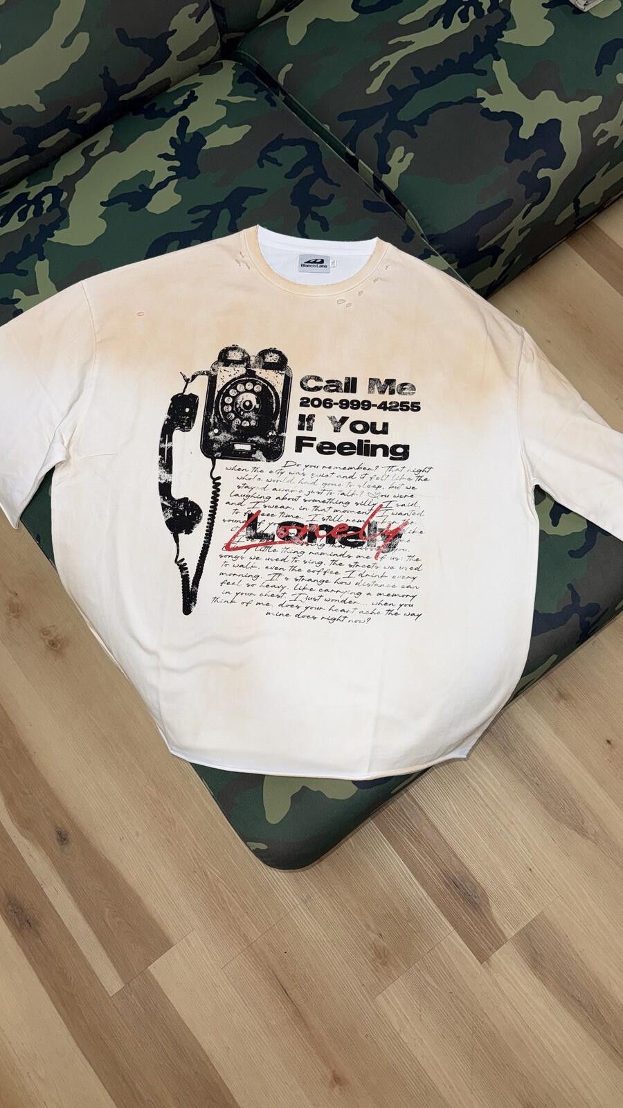 Other Blanco Lane Call Me Tee Size US XXL / EU 58 / 5 - 1 Thumbnail