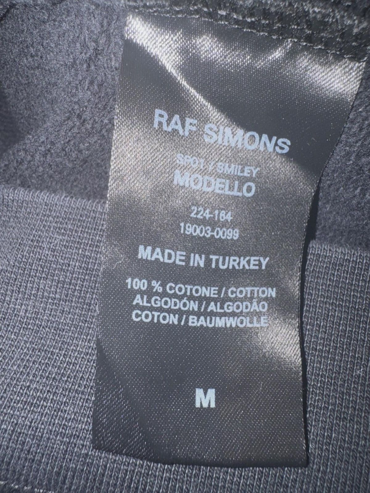 Raf Simons SS22 Raf Simons x Smiley Red Smile Hoodie Size US M / EU 48-50 / 2 - 2 Thumbnail