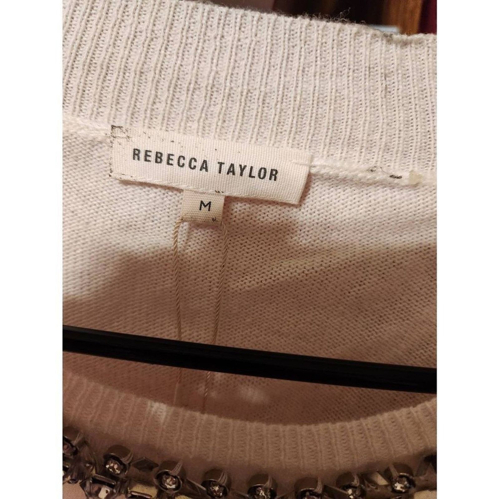 Rebecca Taylor Rebecca Taylor M NWT top wool and cashmere Size M / US 6-8 / IT 42-44 - 10 Thumbnail