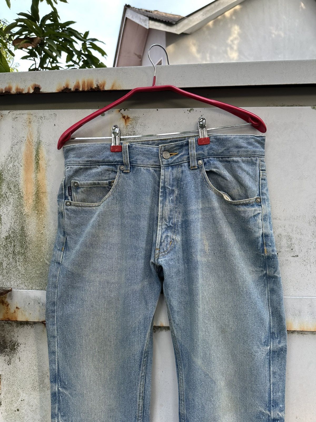 Tommy Hilfiger 👹Tommy Jeans By Tommy Hilfiger Embroidery Logo Jeans Size US 31 - 5 Thumbnail