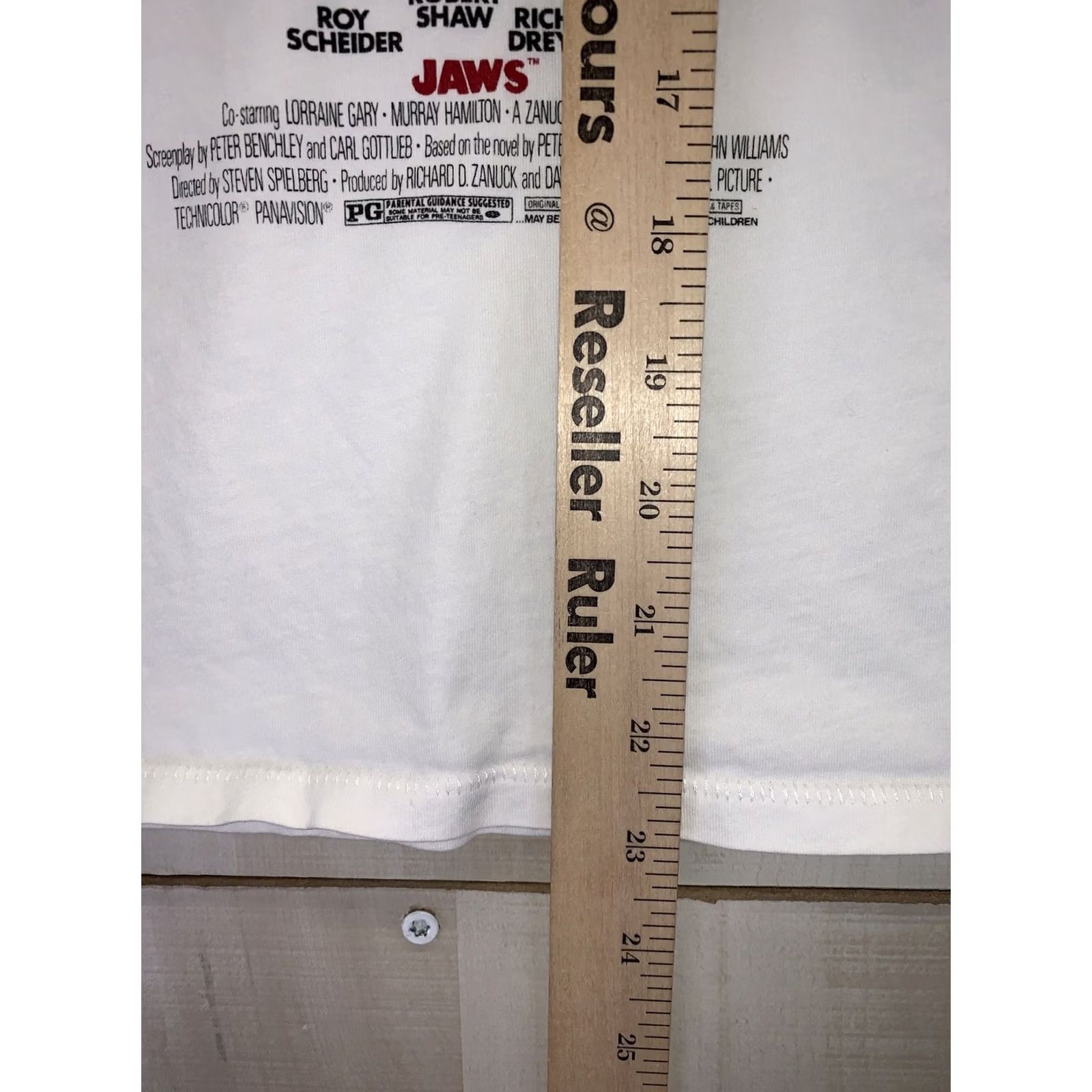 H&M VINTAGE Jaws GraphicT Shirt Womens Size S H & M 90s Repo Single Stitch-5827 Size S / US 4 / IT 40 - 6 Thumbnail