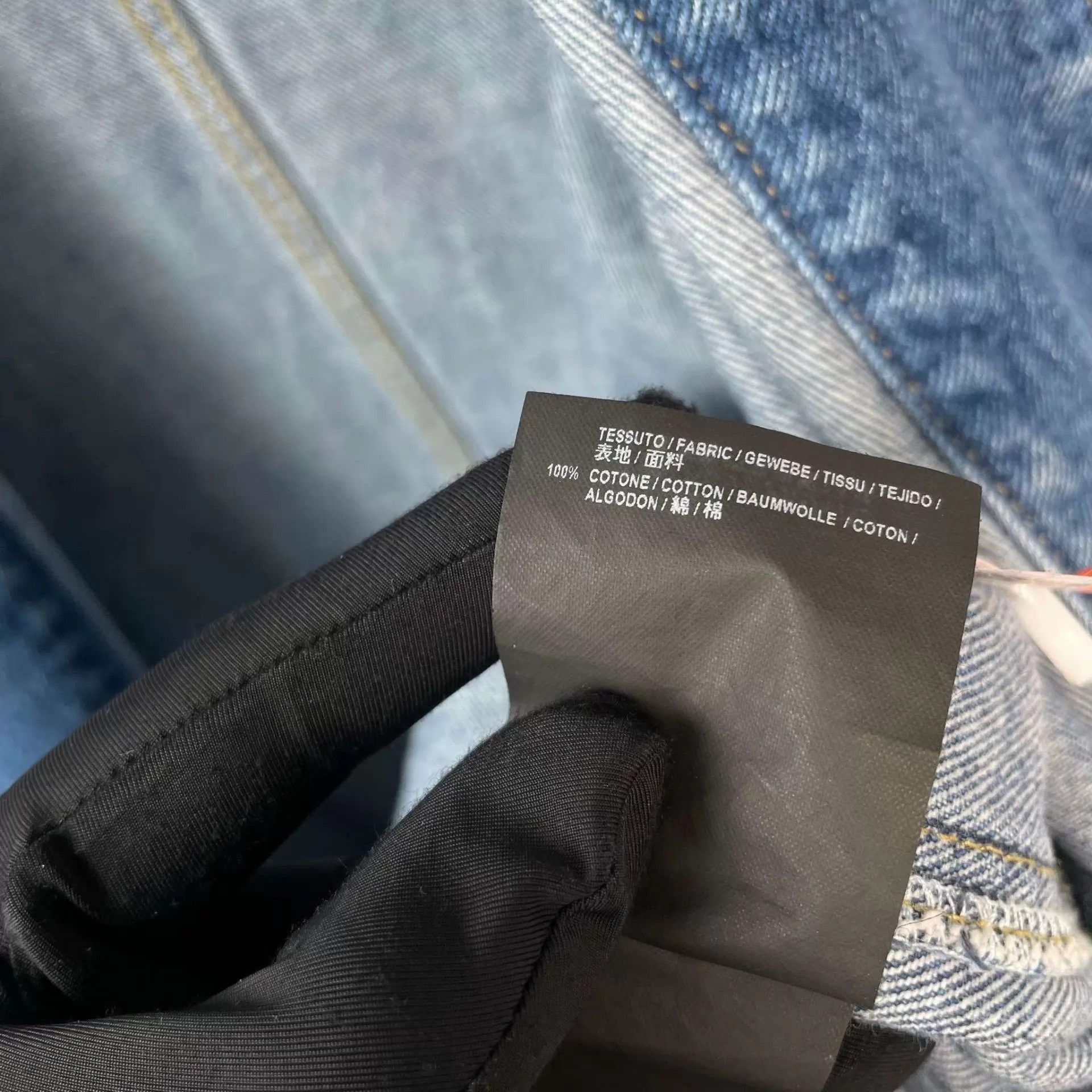 Balenciaga Balenciaga 95 new denim jacket 36 Size XS / US 0-2 / IT 36-38 - 6 Thumbnail