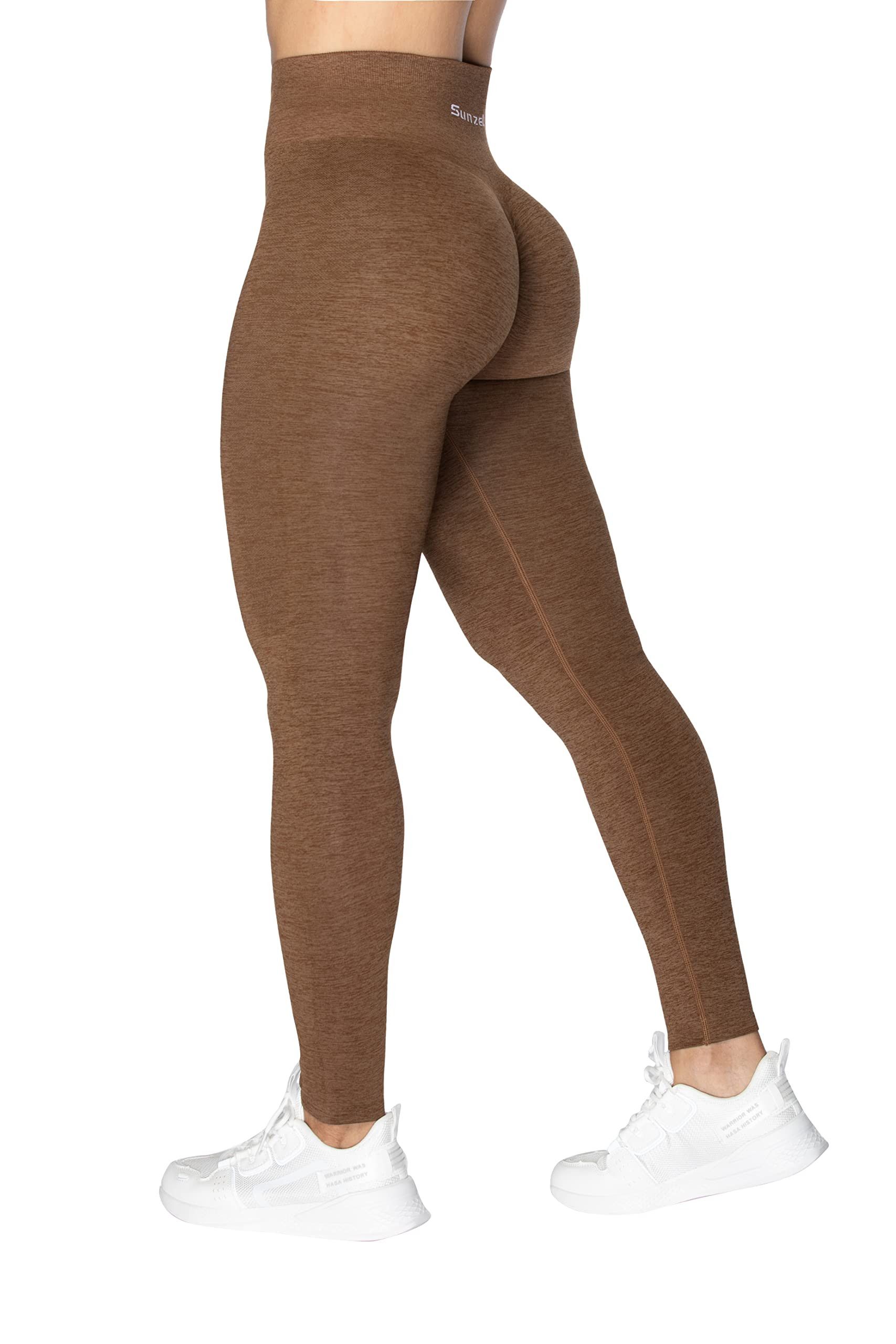 Vintage Women High Waisted Seamless Workout Leggings Gym Yoga Pants Size 32" / US 10 / IT 46 - 3 Thumbnail