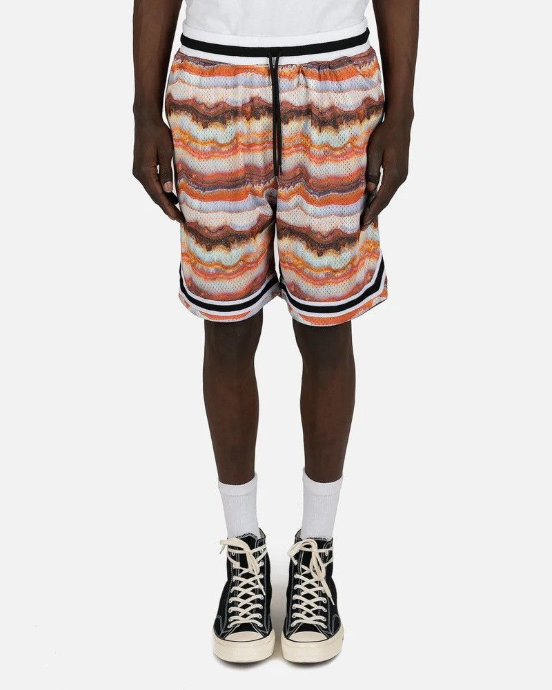 John Elliott 🔥350$ John Elliott Game Day Shorts in Geo Wonderland Size US 36 / EU 52 - 11 Thumbnail