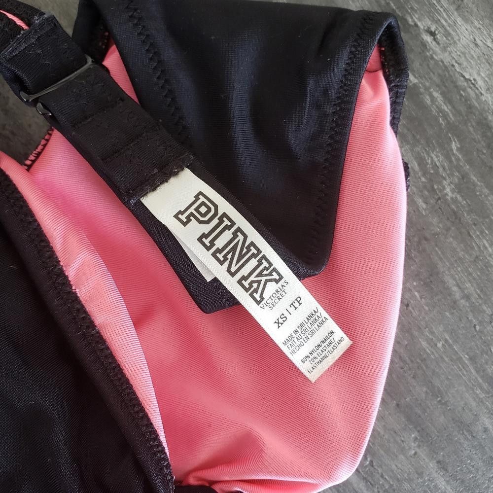 Designer Black Basic VS Bandeau Bikini Top Size ONE SIZE - 3 Thumbnail