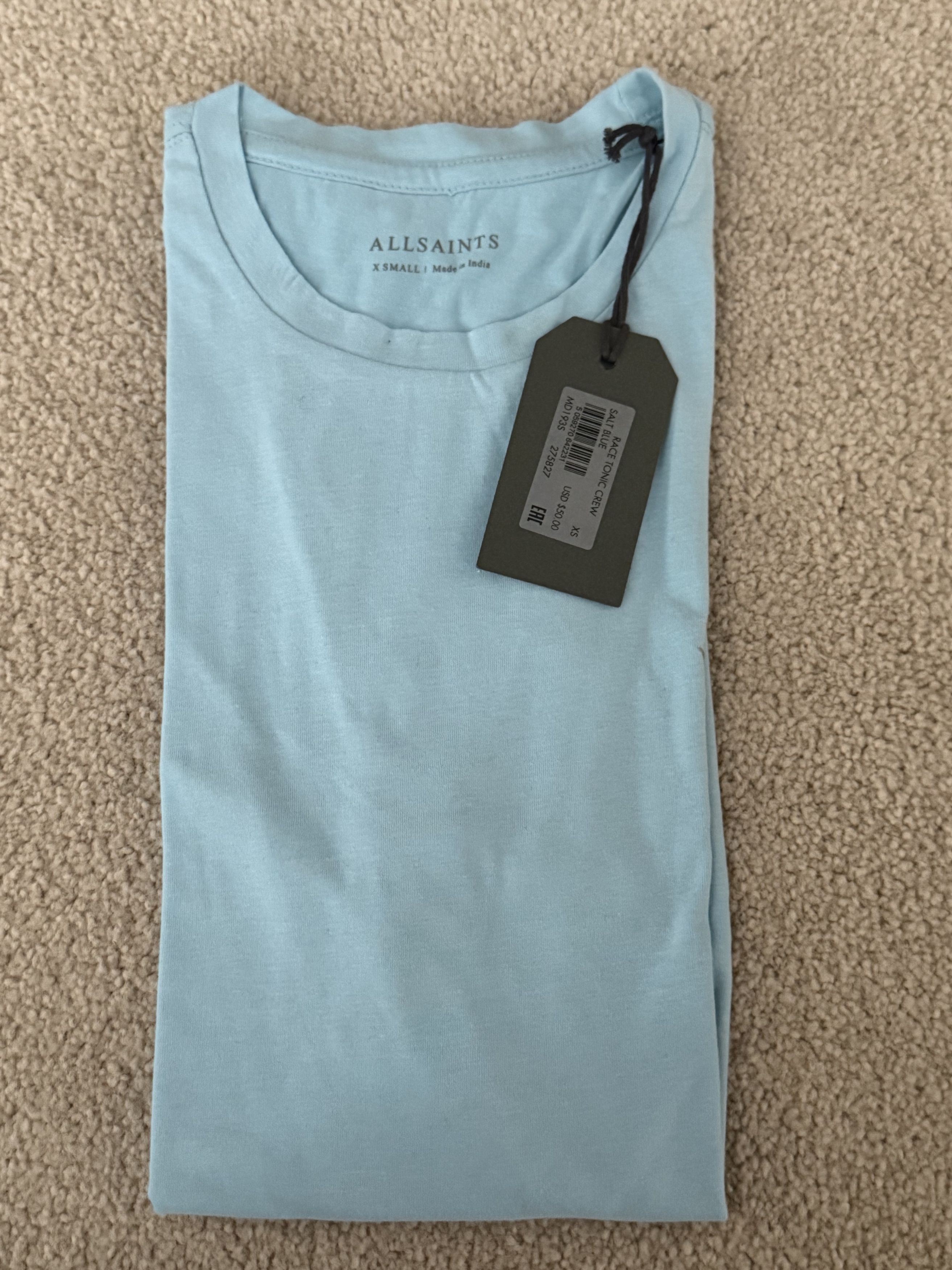 Allsaints AllSaints Tee Shirt - New w/Tags Size XS Size US XS / EU 42 / 0 - 2 Thumbnail