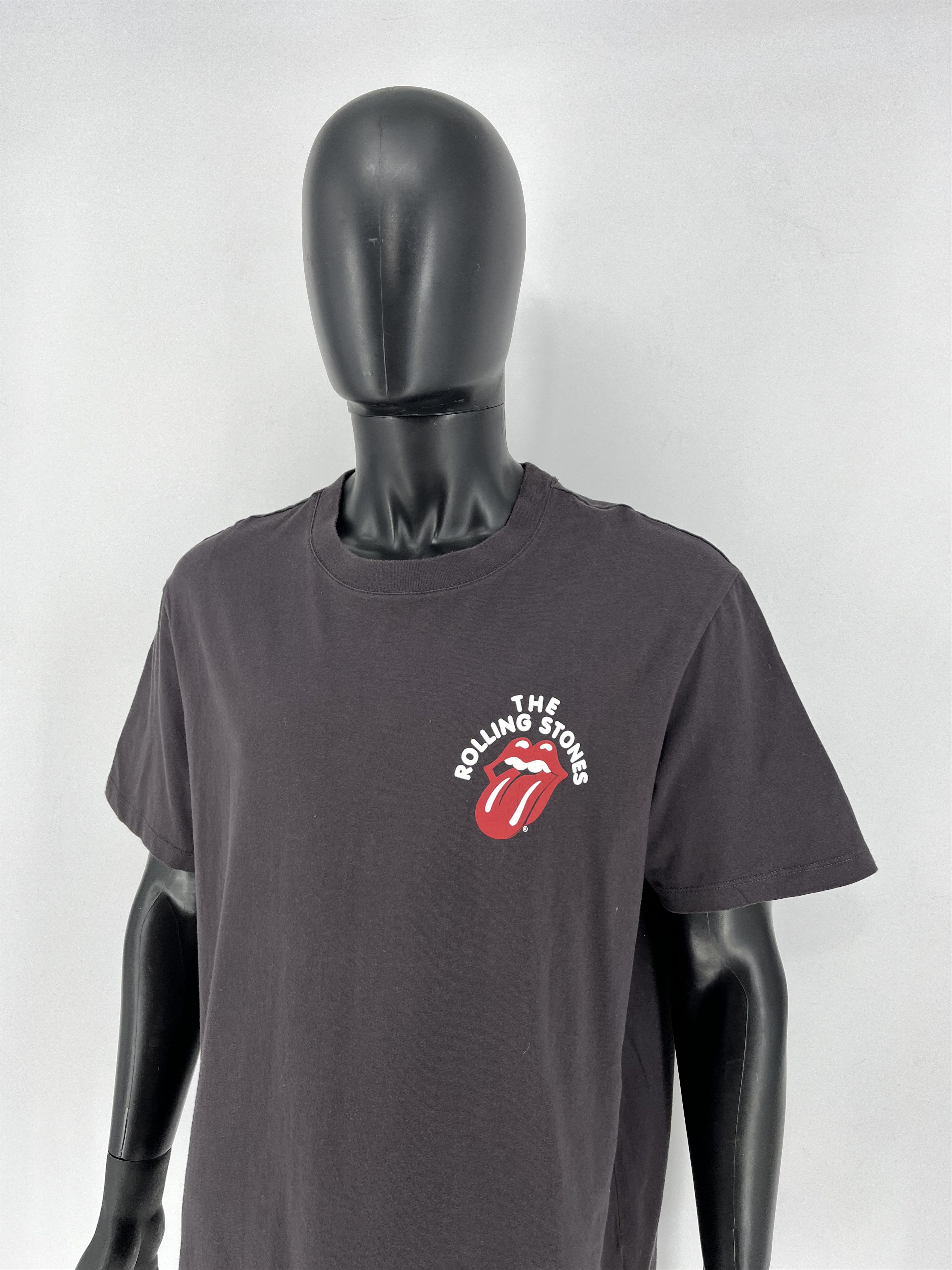 Band Tees × Vintage Vintage Y2K The Rolling Stones Tee Face Print Band Tour Rock Size US XL / EU 56 / 4 - 4 Thumbnail