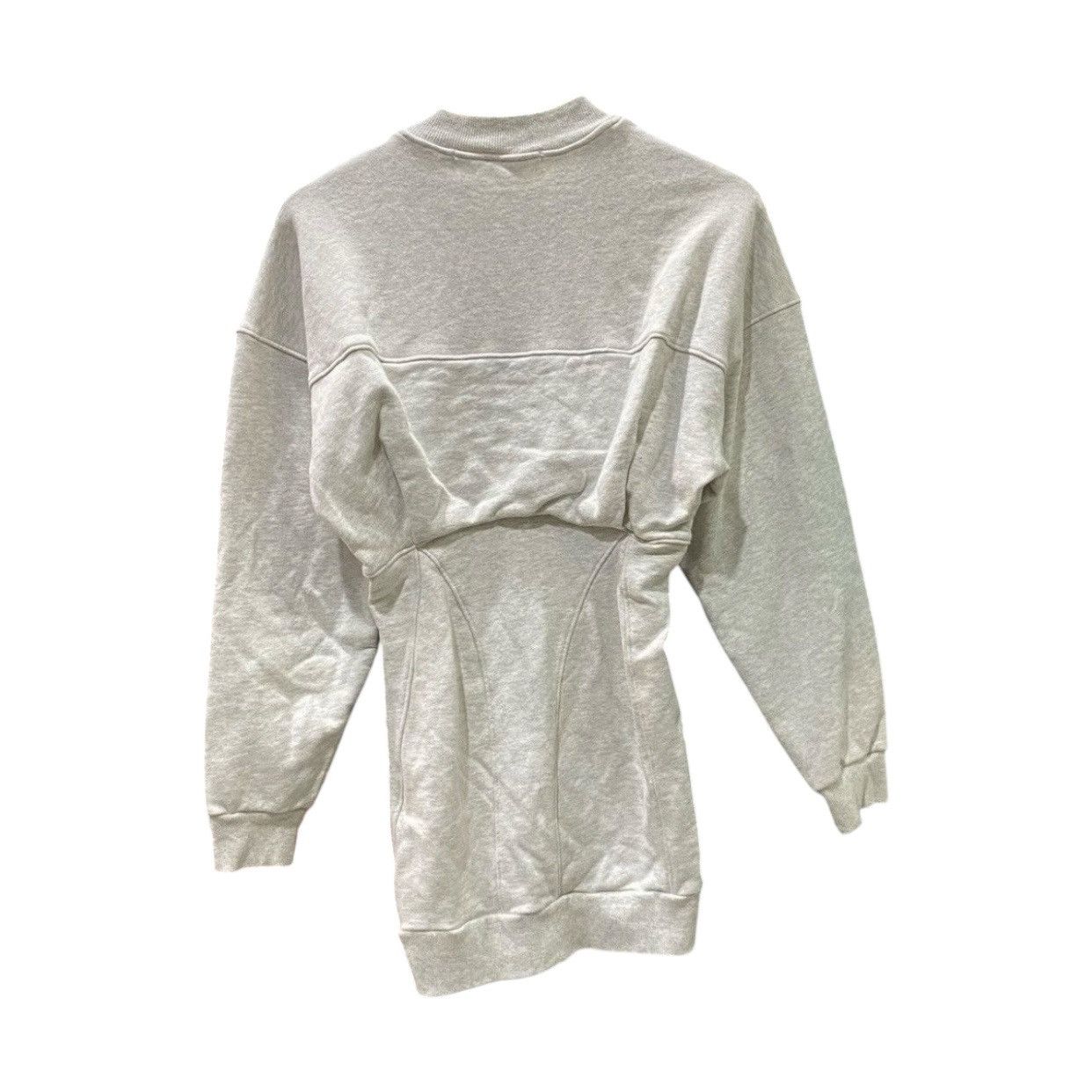Alexander Wang Alexander Wang Corset Cinched Waist Sweatshirt Dress Grey S Size S / US 4 / IT 40 - 2 Thumbnail