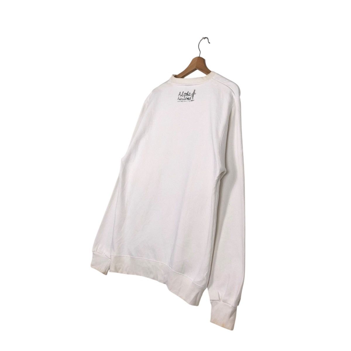Japanese Brand 📌Vintage Sweatshirt Aloha Airlines Big Logo Design Size US M / EU 48-50 / 2 - 11 Thumbnail