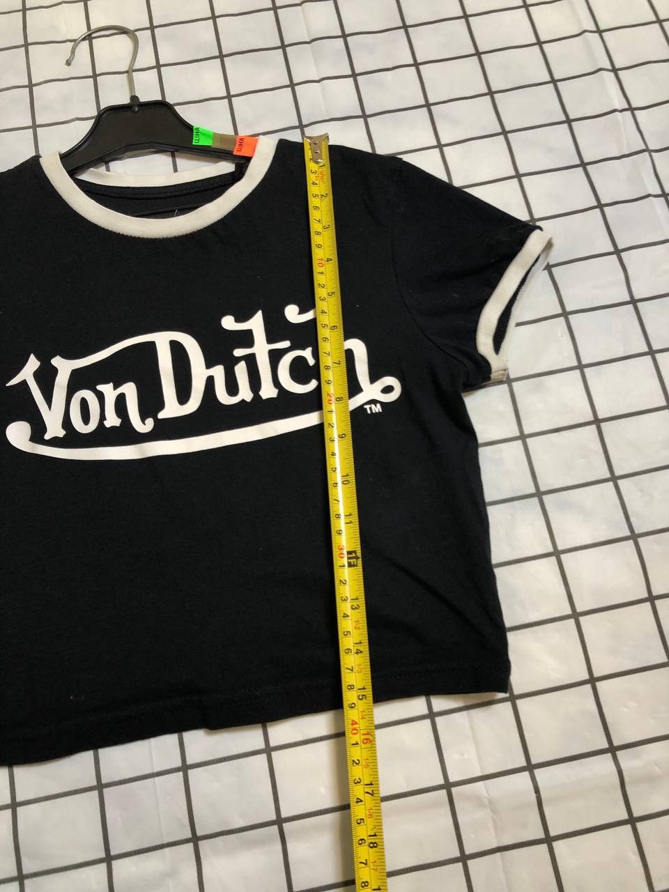 Von Dutch Vintage Von Dutch T-Shirt Women's Cropped Big Logo top Size XL / US 12-14 / IT 48-50 - 5 Thumbnail