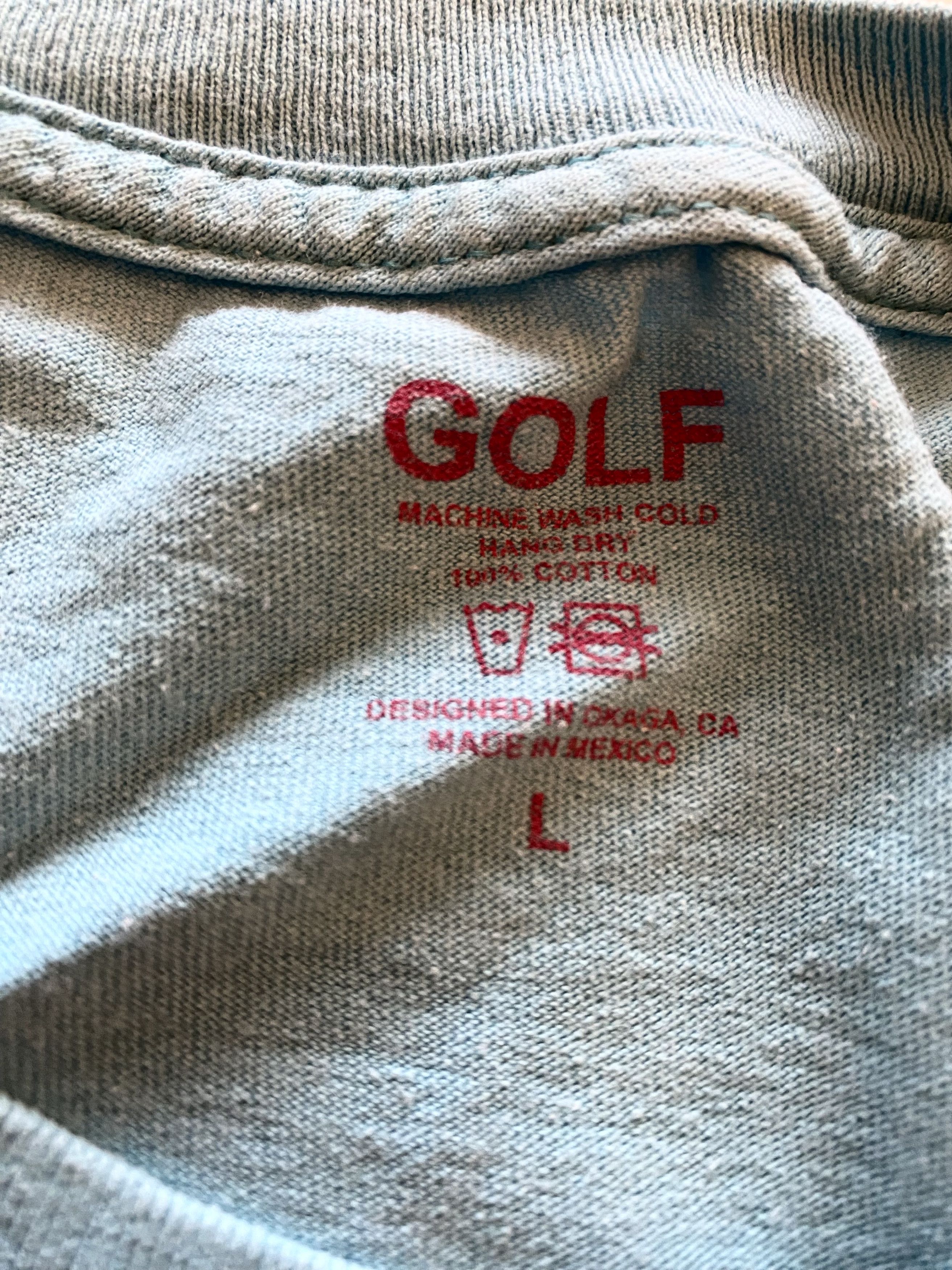 Golf Wang Light Blue Golfwang logo tee Size US L / EU 52-54 / 3 - 3 Thumbnail