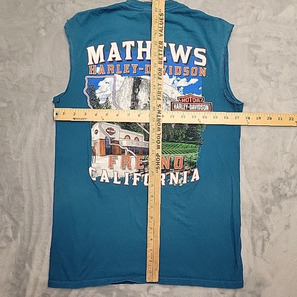 Harley Davidson VINTAGE Harley-Davidson Shirt Mens S Blue Eagle Fresno California Mathews Shirt Mens S Blue Eagle Fresno California Mathews Size US S / EU 44-46 / 1 - 6 Thumbnail