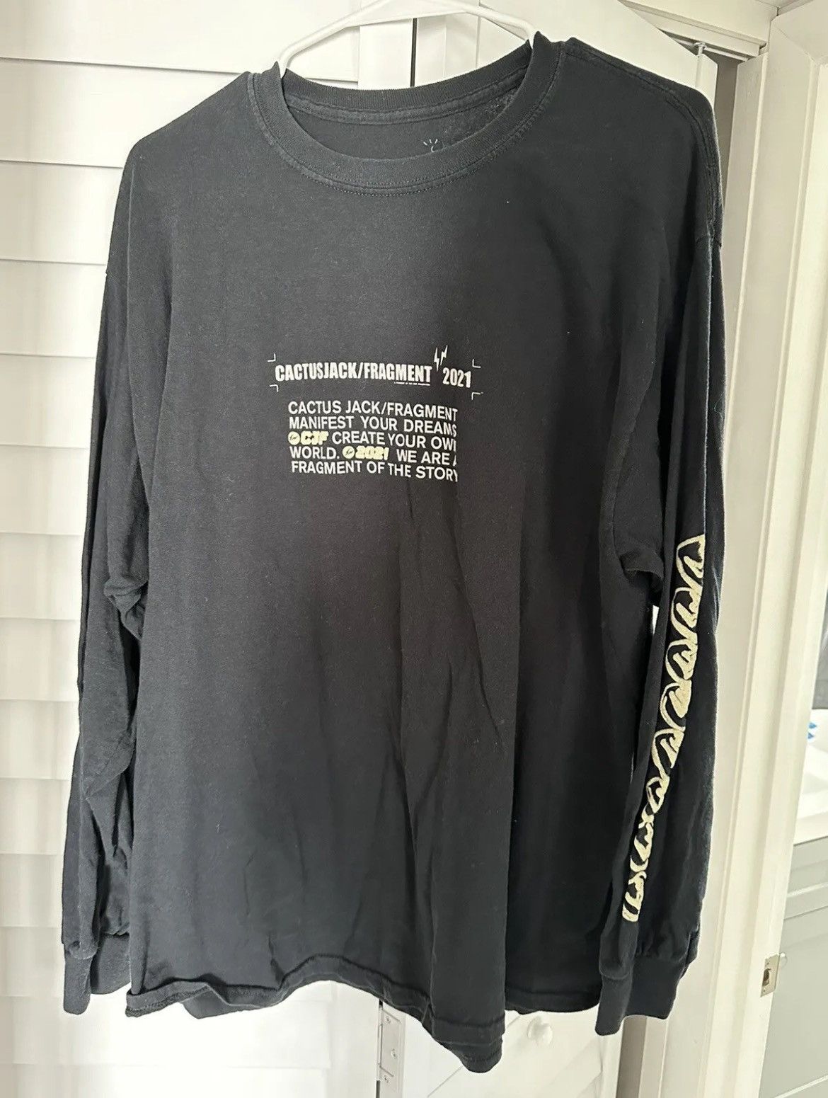 travis scott fragment long sleeve