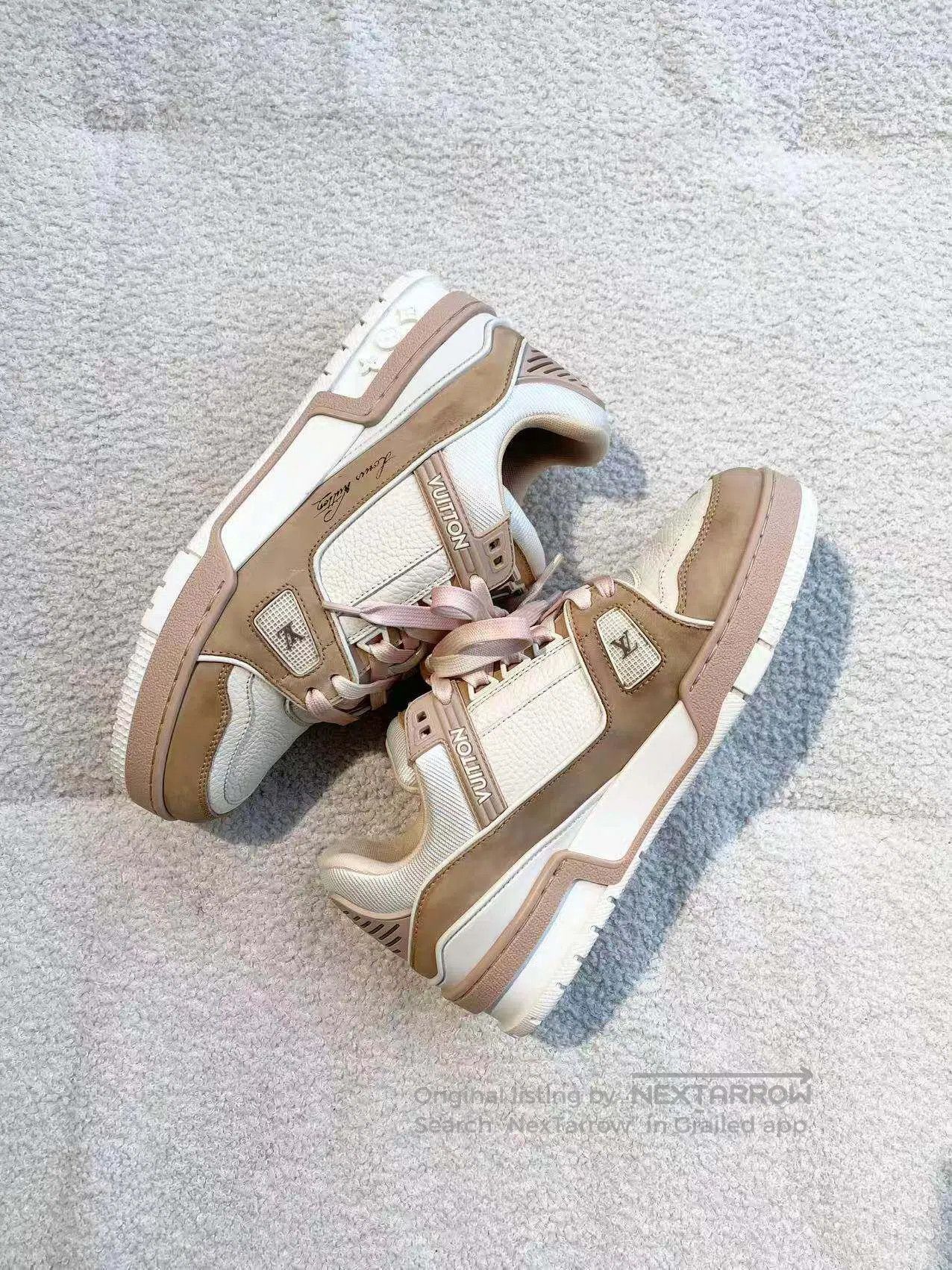 Louis Vuitton Louis Vuitton Cherry blossom powder board shoes| Size US 6.5 / IT 36.5 - 3 Thumbnail
