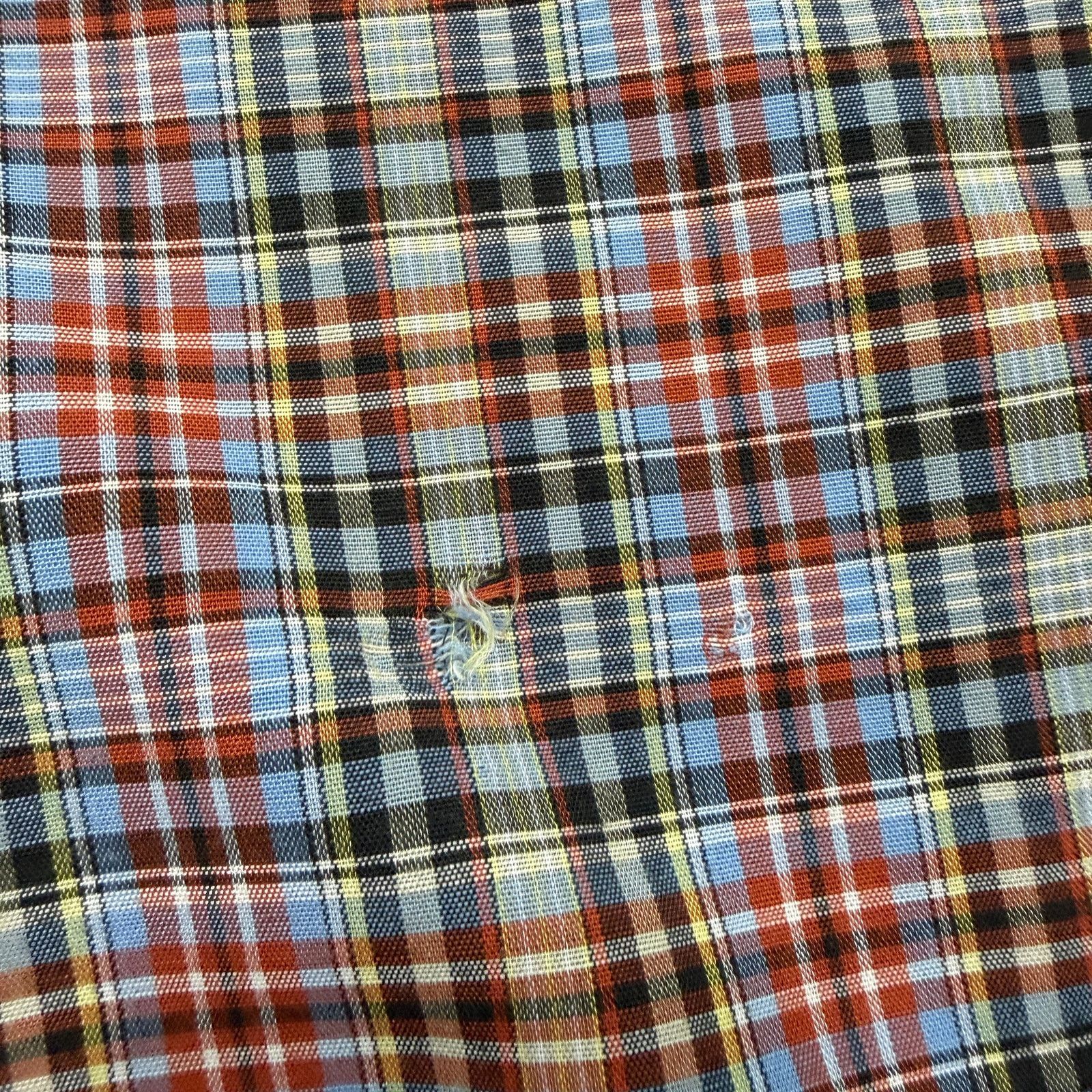 Vintage Big Mac Flannel Men's 2XL Plaid Pearl Snap Western