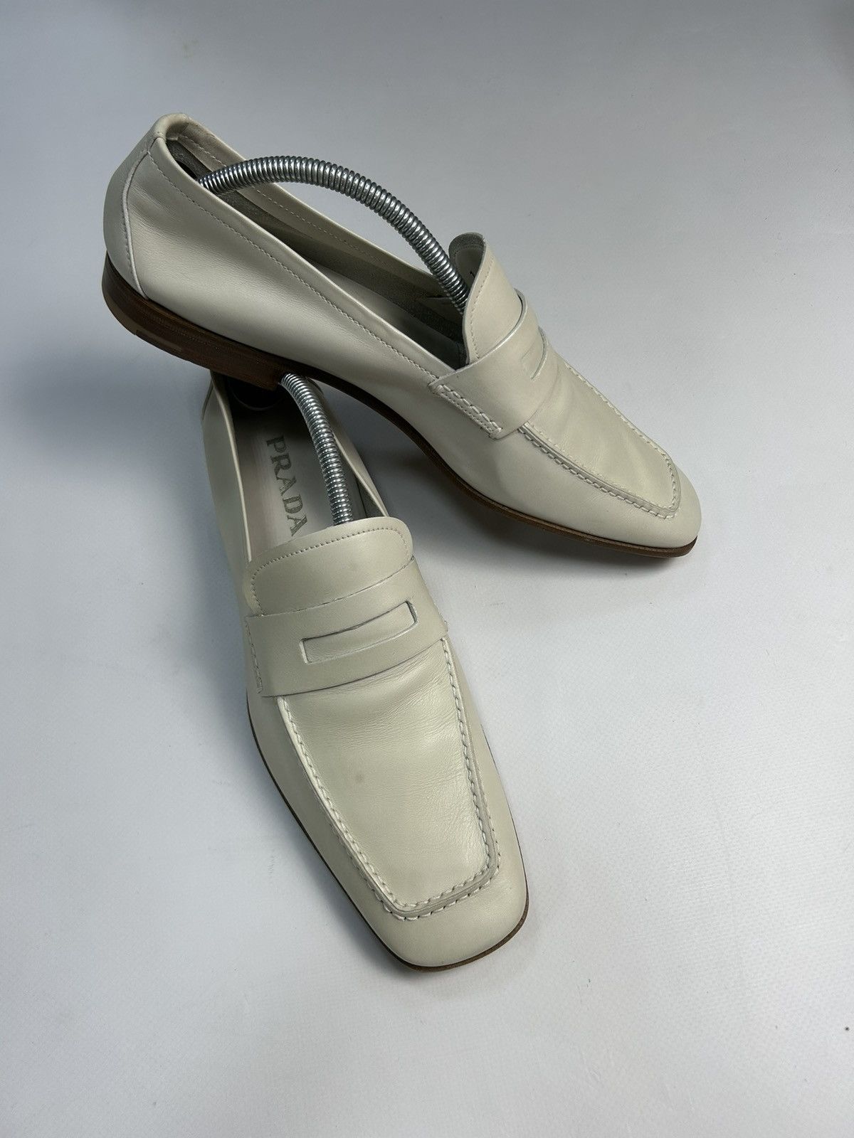 Prada Prada Milk Leather Casual Shoes Size US 9 / EU 42 - 10 Thumbnail