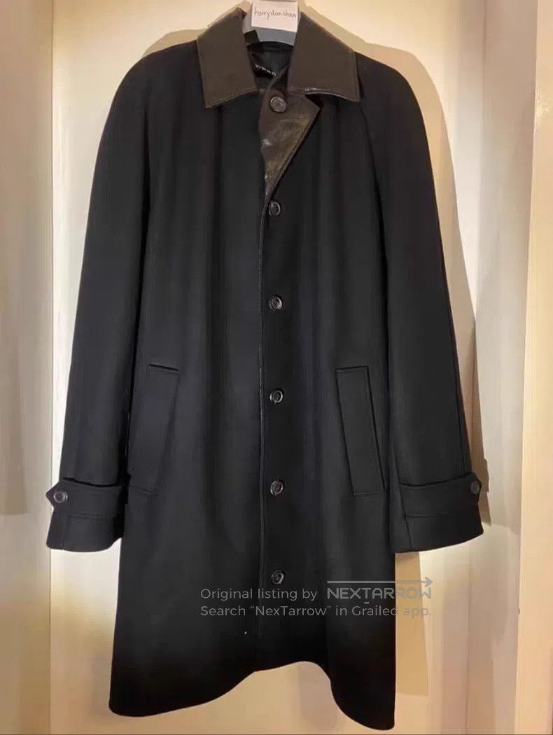 Y/Project Y/Project Size S Black wool coat with reverse collar Size US S / EU 44-46 / 1 - 5 Thumbnail