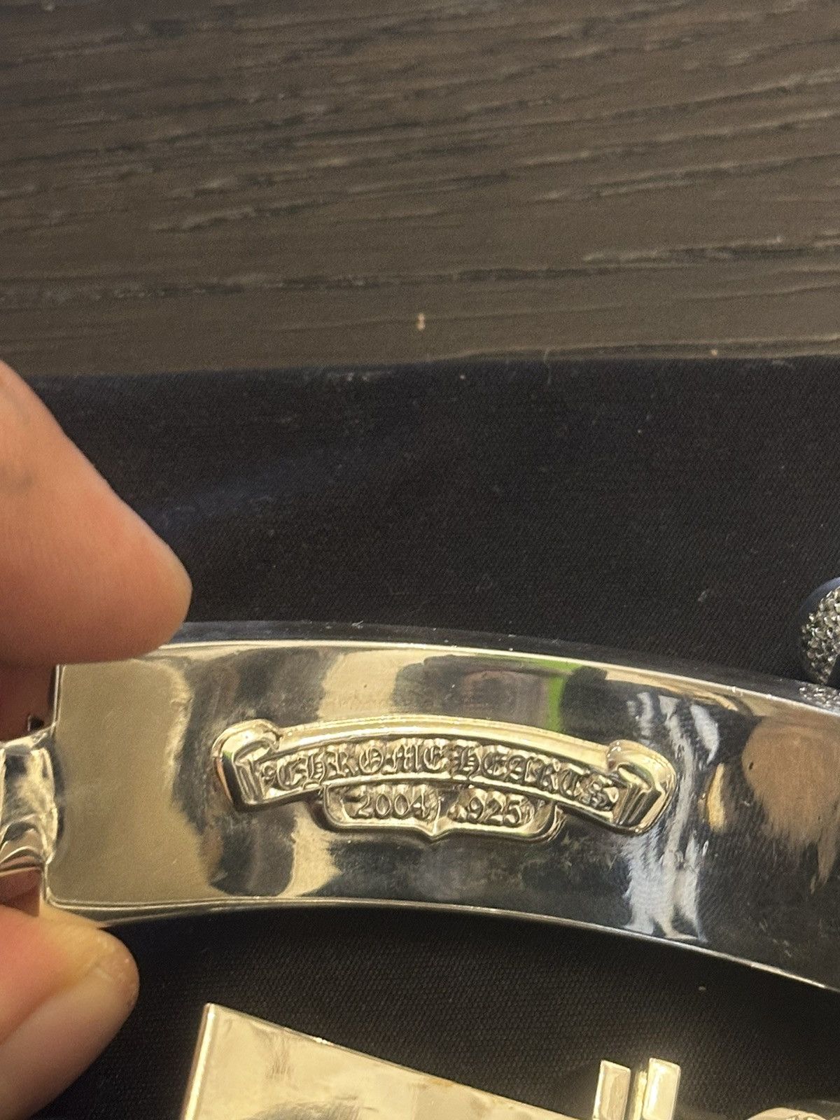 Chrome Hearts CHROME HEARTS 1:1 FACTORY DIAMOND XXL JUMBO FUCK BRACELET Size ONE SIZE - 17 Thumbnail