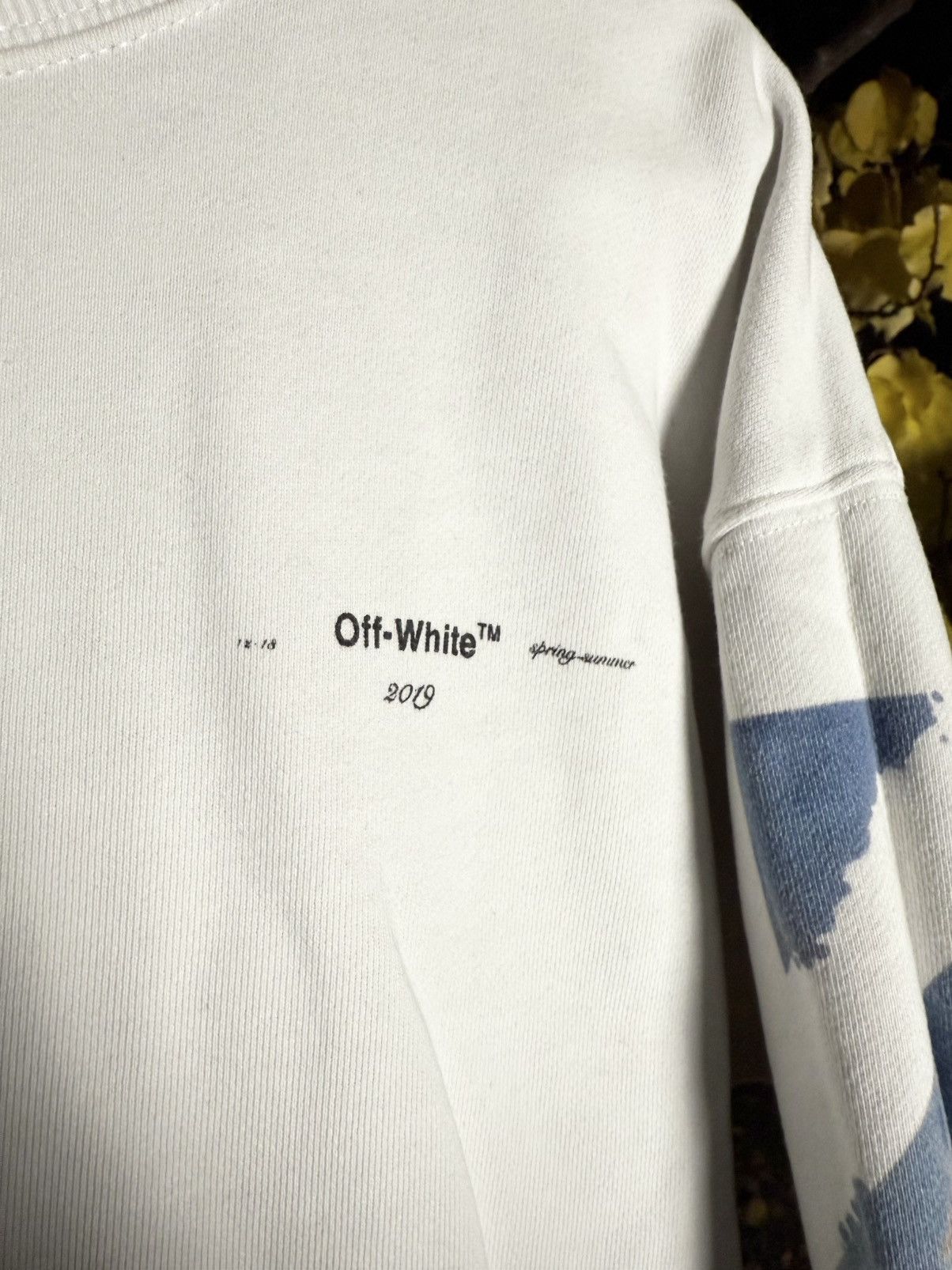 Off-White OFF-WHITE 2016 WHITE CREWNECK Size US S / EU 44-46 / 1 - 3 Thumbnail