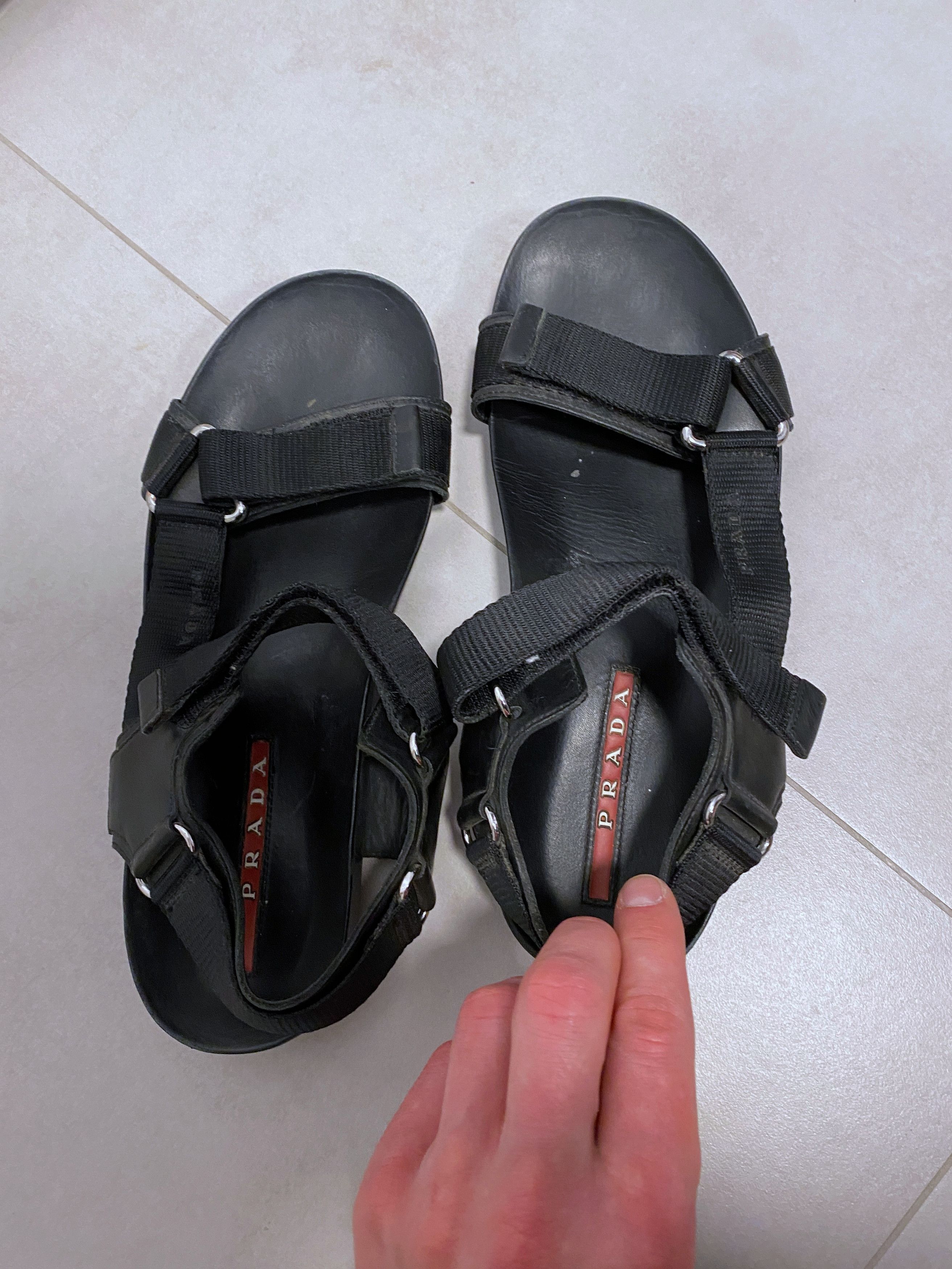 Prada Prada sandals size EU40 / US 7 Size US 7 / IT 37 - 7 Thumbnail