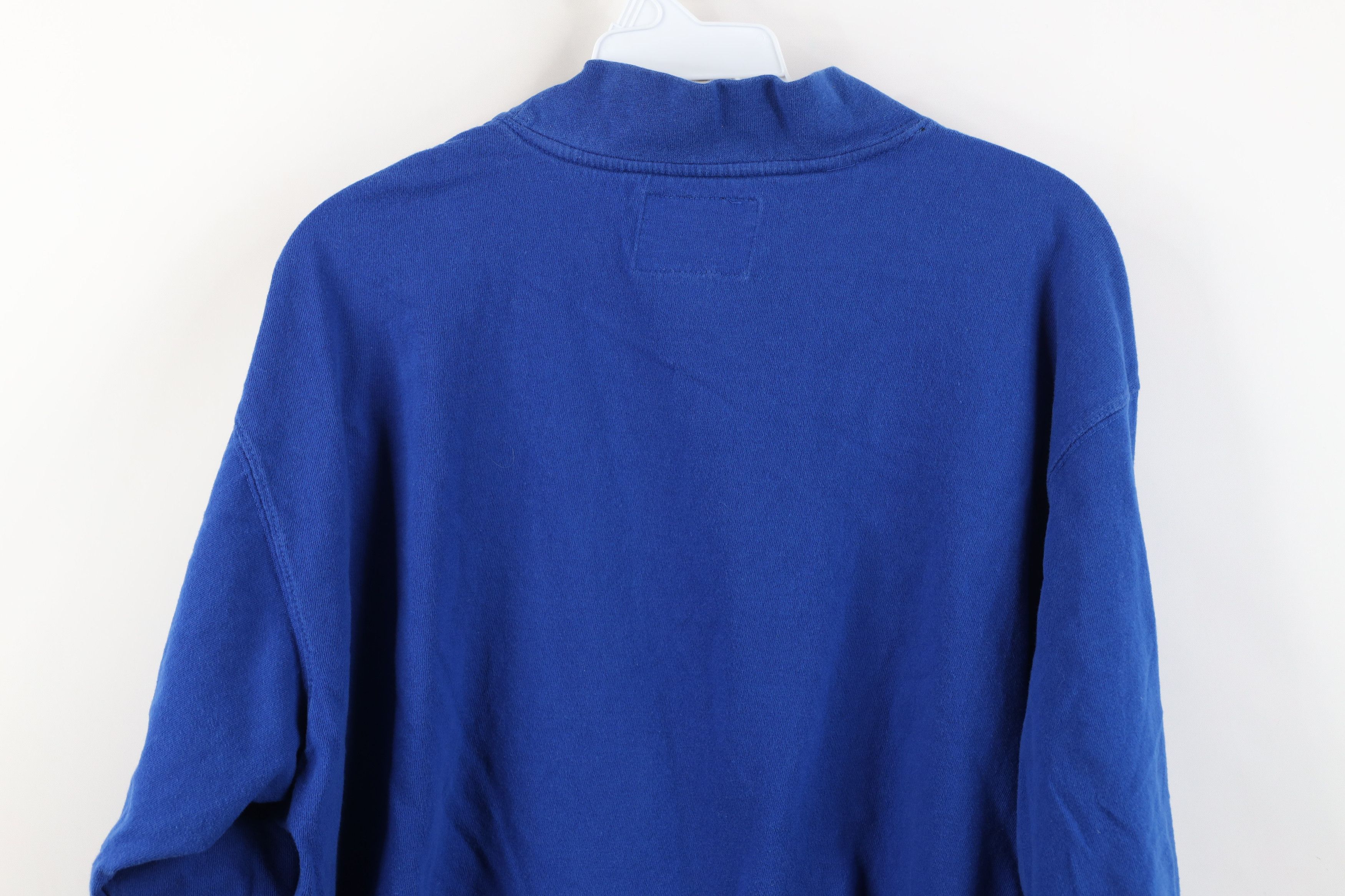 Starter Vintage 90s Starter Spell Out Mock Neck Long Sleeve T-Shirt Size US L / EU 52-54 / 3 - 12 Thumbnail