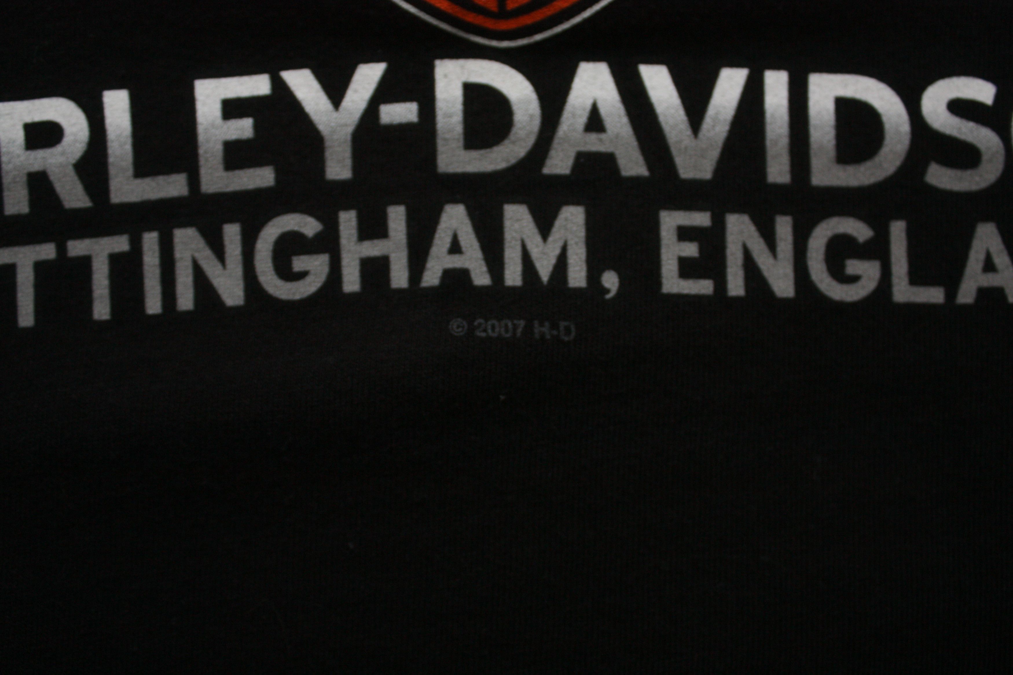 Harley Davidson Harley Davidson Robin Hood Nottingham England Black T-Shirt Size US XL / EU 56 / 4 - 6 Thumbnail