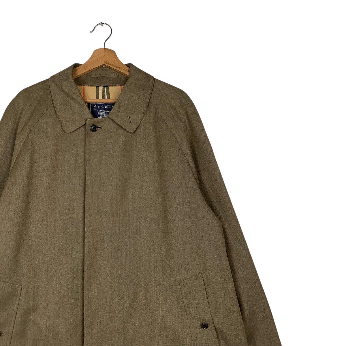 Burberry Vintage Burberrys Nova Check Trench Coat Size US M / EU 48-50 / 2 - 7 Thumbnail
