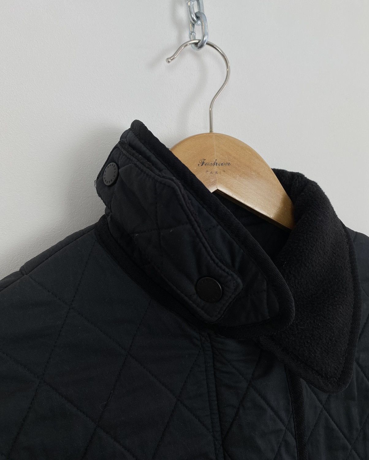 Designer Barbour Soft Duracotton Polarquilt Jacket Padded Size UK12 Size M / US 6-8 / IT 42-44 - 4 Thumbnail