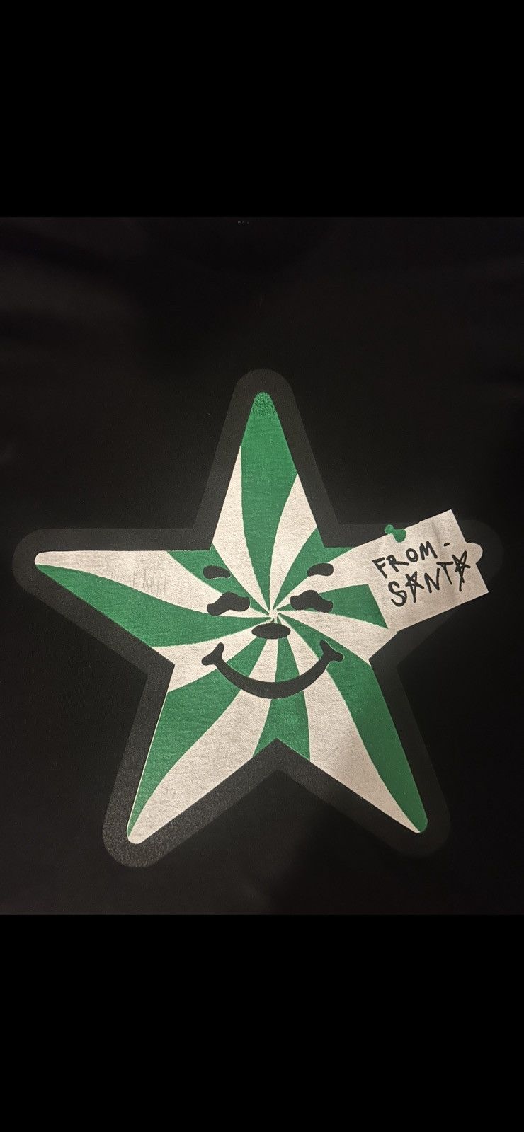 Asspizza Asspizza Green Christmas Star Tee Size US XL / EU 56 / 4 - 2 Thumbnail