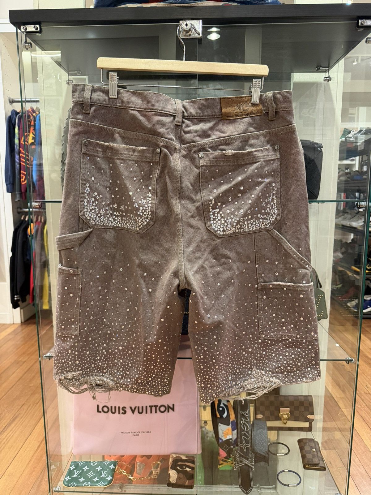 Birth of Royal Child Birth of Royal Child Studded Carpenter Shorts Size US 36 / EU 52 - 2 Thumbnail