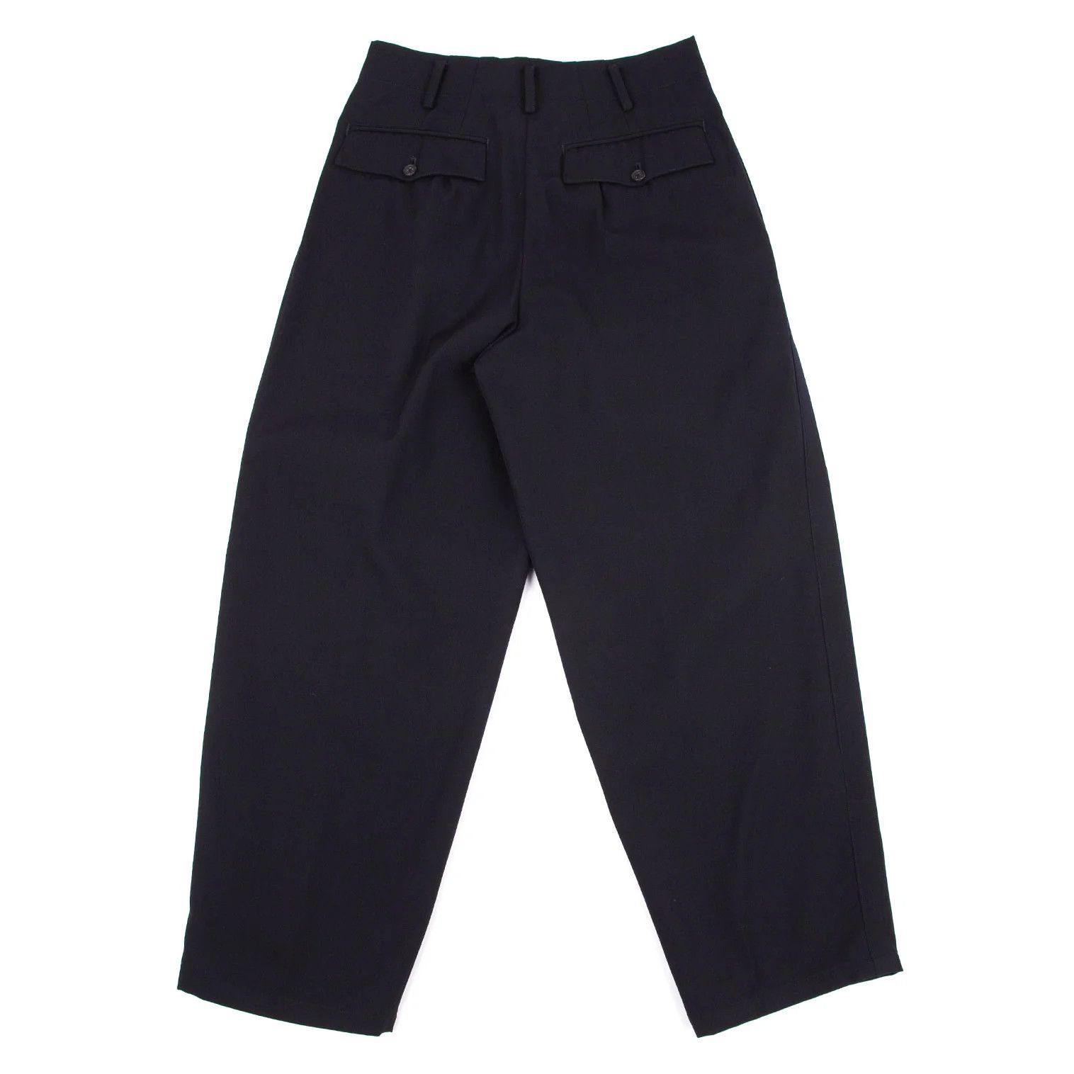 Yohji Yamamoto Yohji Yamamoto Wool Gabardine Pants Navy 2 Size US 32 / EU 48 - 10 Thumbnail