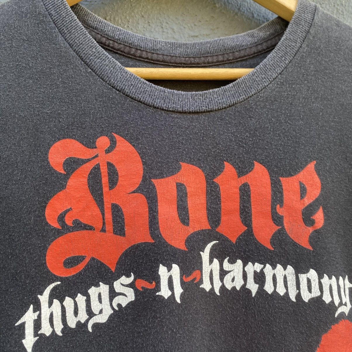 Rap Tees Thrashed Faded Bone Thugs-N-Harmony American Hip Hop Tshirt Size US L / EU 52-54 / 3 - 3 Thumbnail
