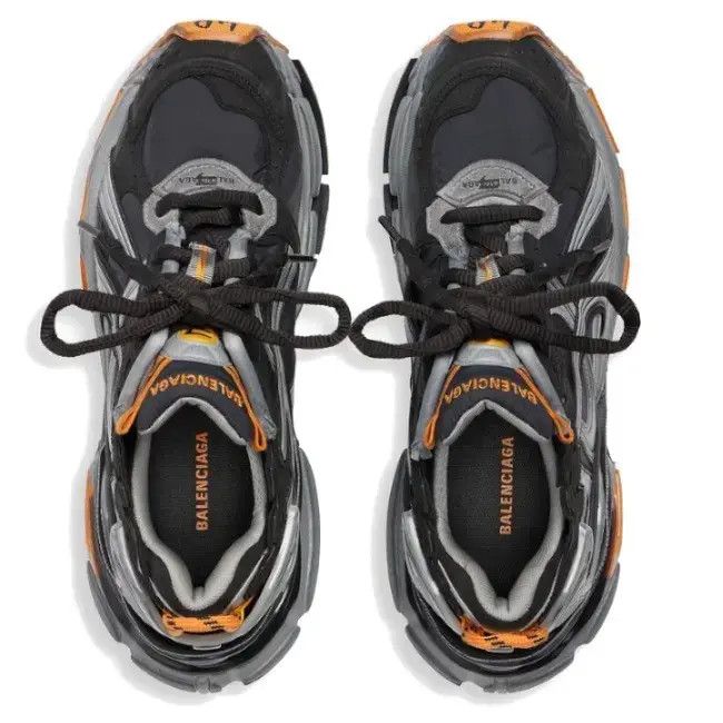 Balenciaga o1w1db10425 Runner Sneakers in Multicolor Size US 12 / EU 45 - 4 Thumbnail