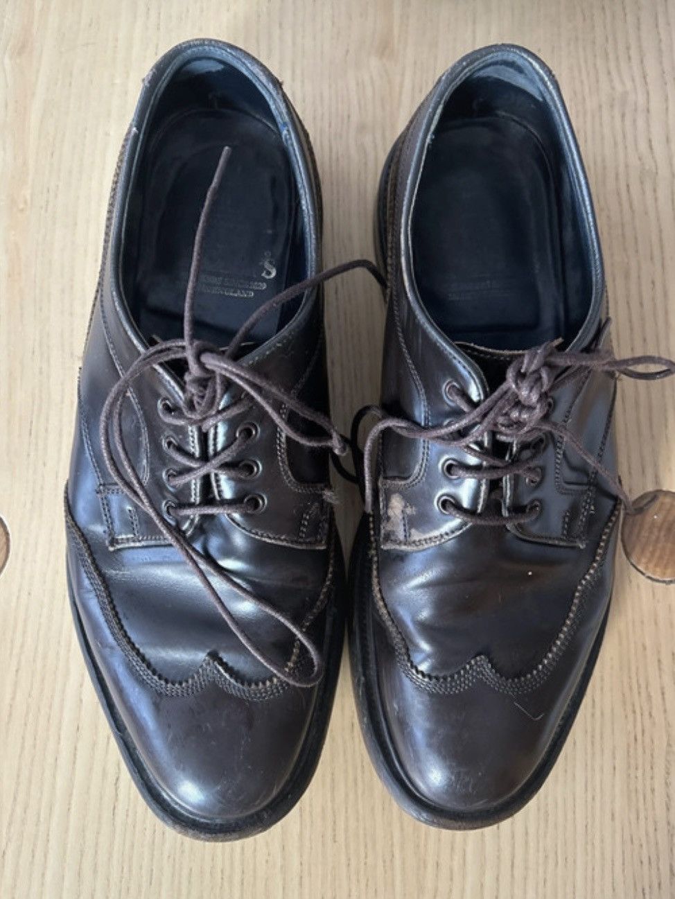 Tricker's Tricker’s Brown Brogue Shoes UK8 / EU42 Made in England Size US 9 / EU 42 - 1 Thumbnail