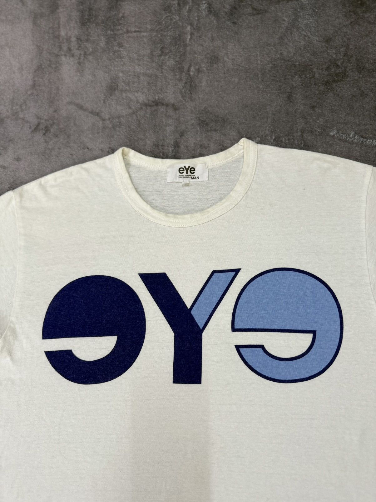 Comme des Garcons EYE JUNYA WATANABE COMME DES GARCONS MAN TSHIRT Size US L / EU 52-54 / 3 - 4 Thumbnail