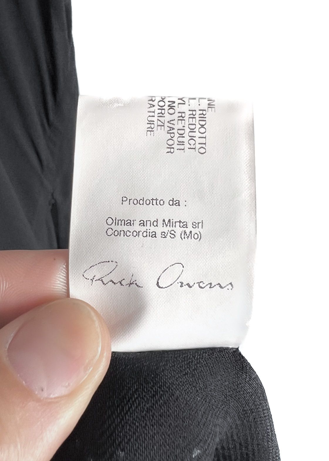 Rick Owens Rick Owens 2009 Crust Black Silk Dress Size S / US 4 / IT 40 - 13 Thumbnail