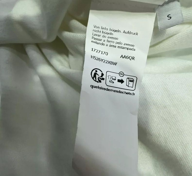Loewe loewe white short sleeves 2504-Nextarrow Size US S / EU 44-46 / 1 - 5 Thumbnail