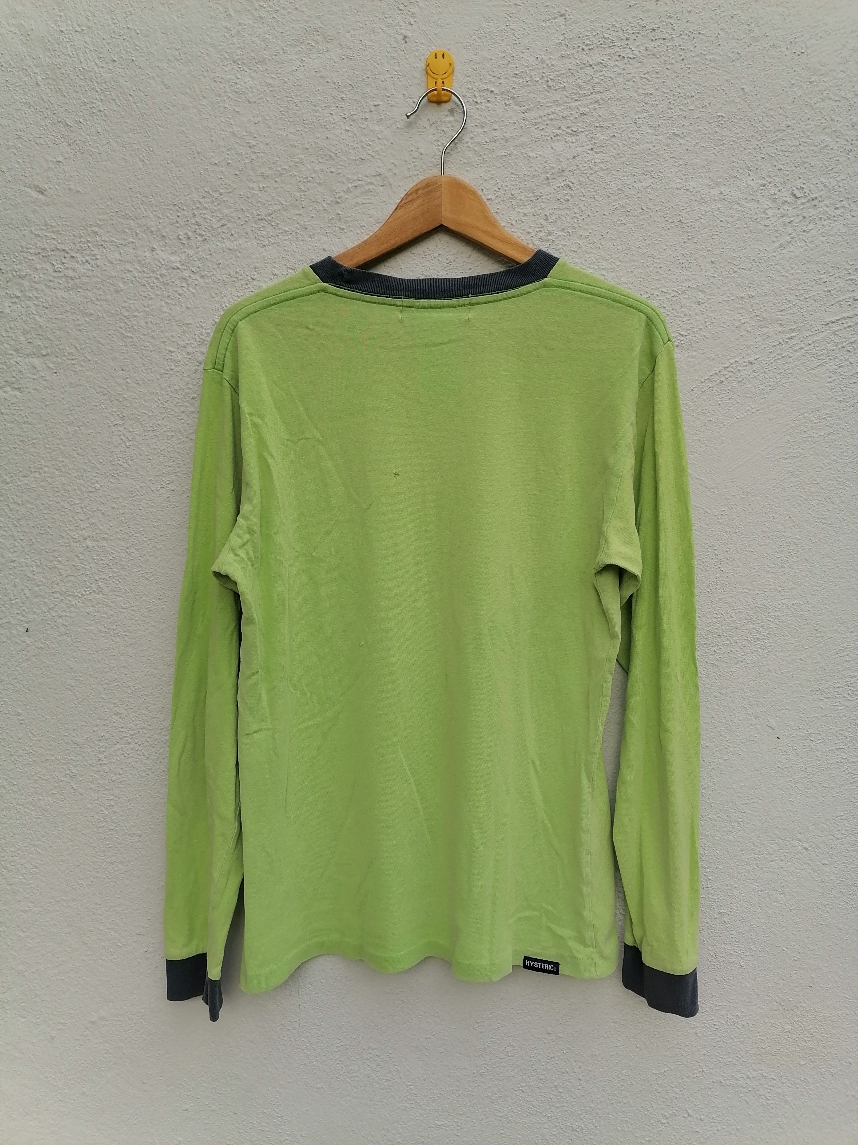 14th Addiction × Hysteric Glamour × If Six Was Nine Vintage 00s Hysteric Glamour Sun Faded Long Sleeve T-shirt Size US S / EU 44-46 / 1 - 5 Thumbnail