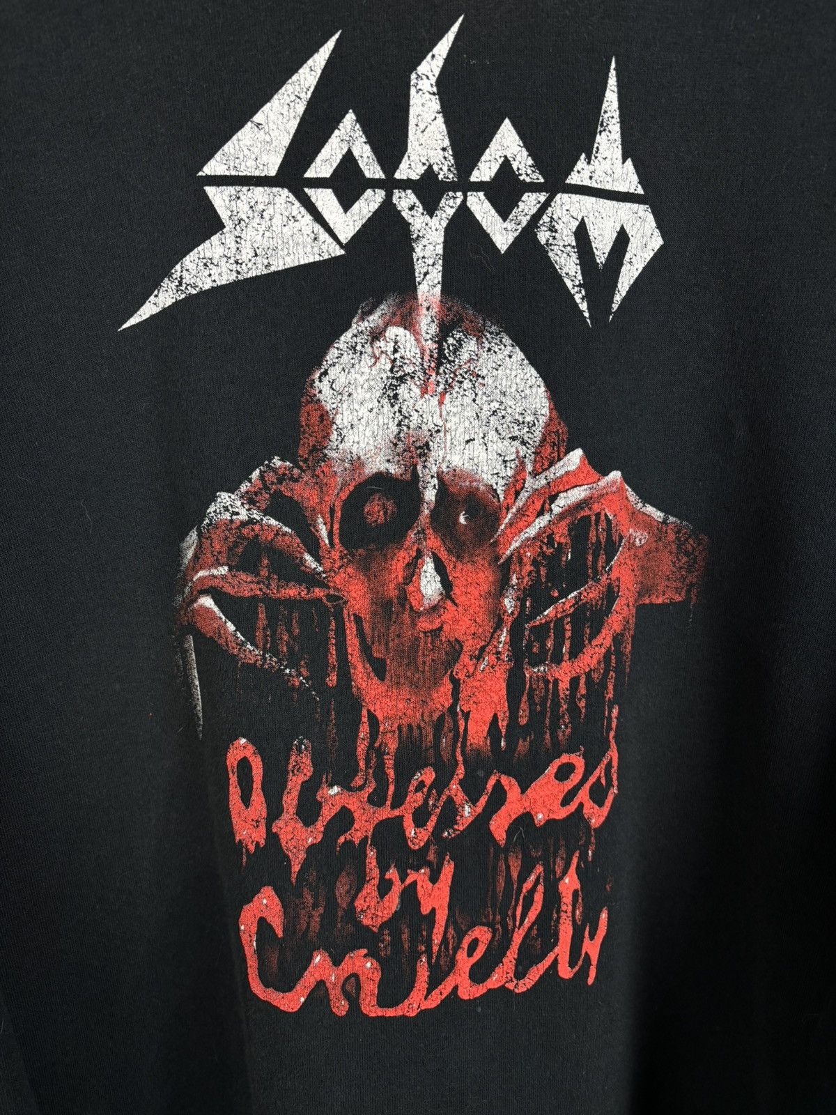 Band Tees Vintage Sodom Obsessed By Cruelty Thrash Metal Band Hoodie Size US XXL / EU 58 / 5 - 2 Thumbnail