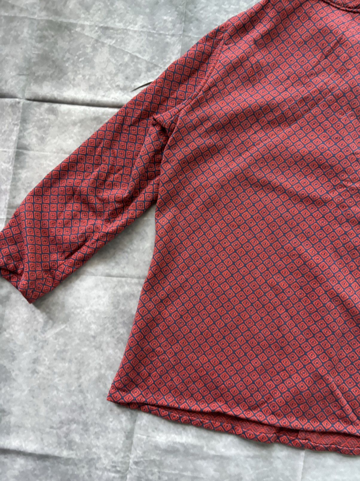 Handmade × Vintage 1970s Vintage Half Zip Longsleeve Pullover Rugby Polo Disco Size US XS / EU 42 / 0 - 8 Thumbnail